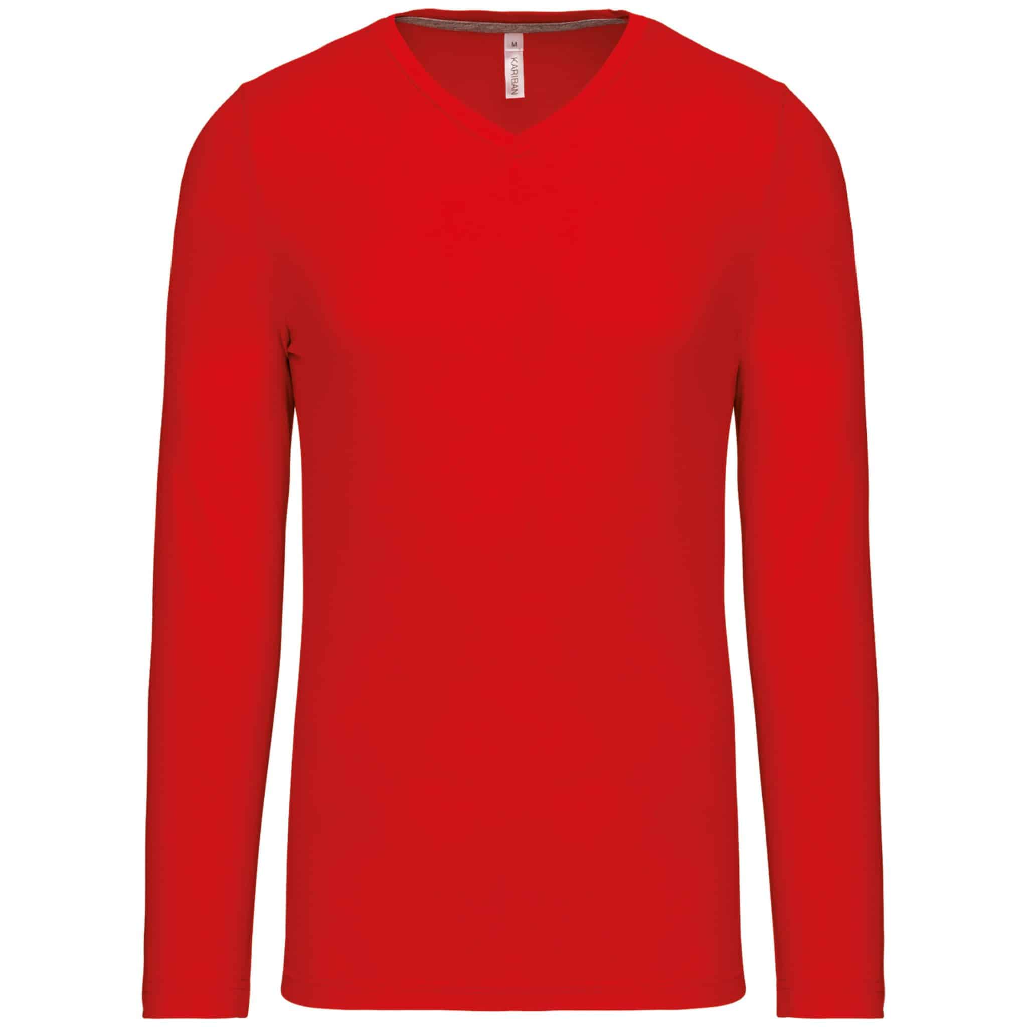 Miniature 22 pour T-shirt col V manches longues