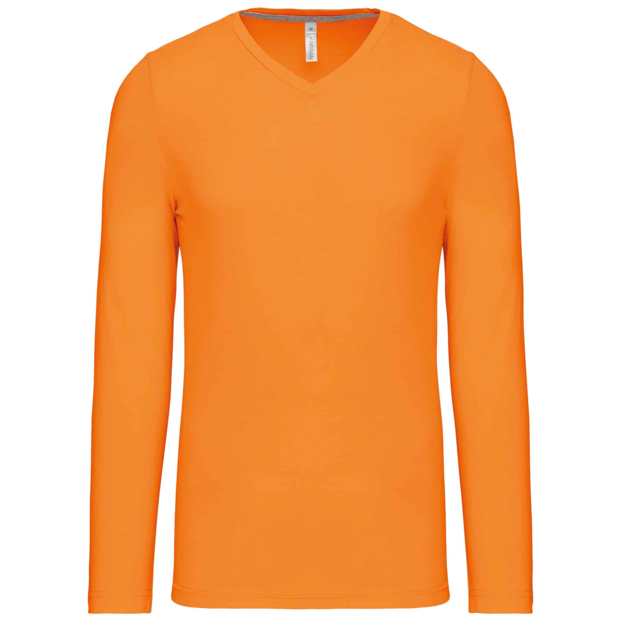 Miniature 19 pour T-shirt col V manches longues