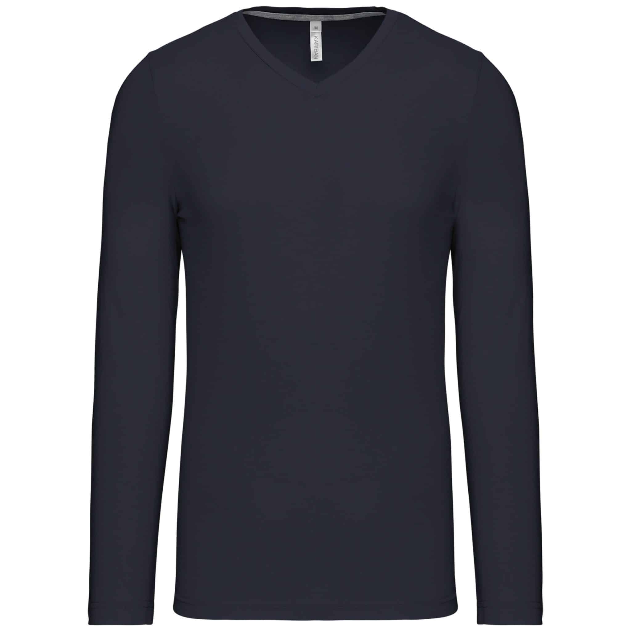 Miniature 18 pour T-shirt col V manches longues