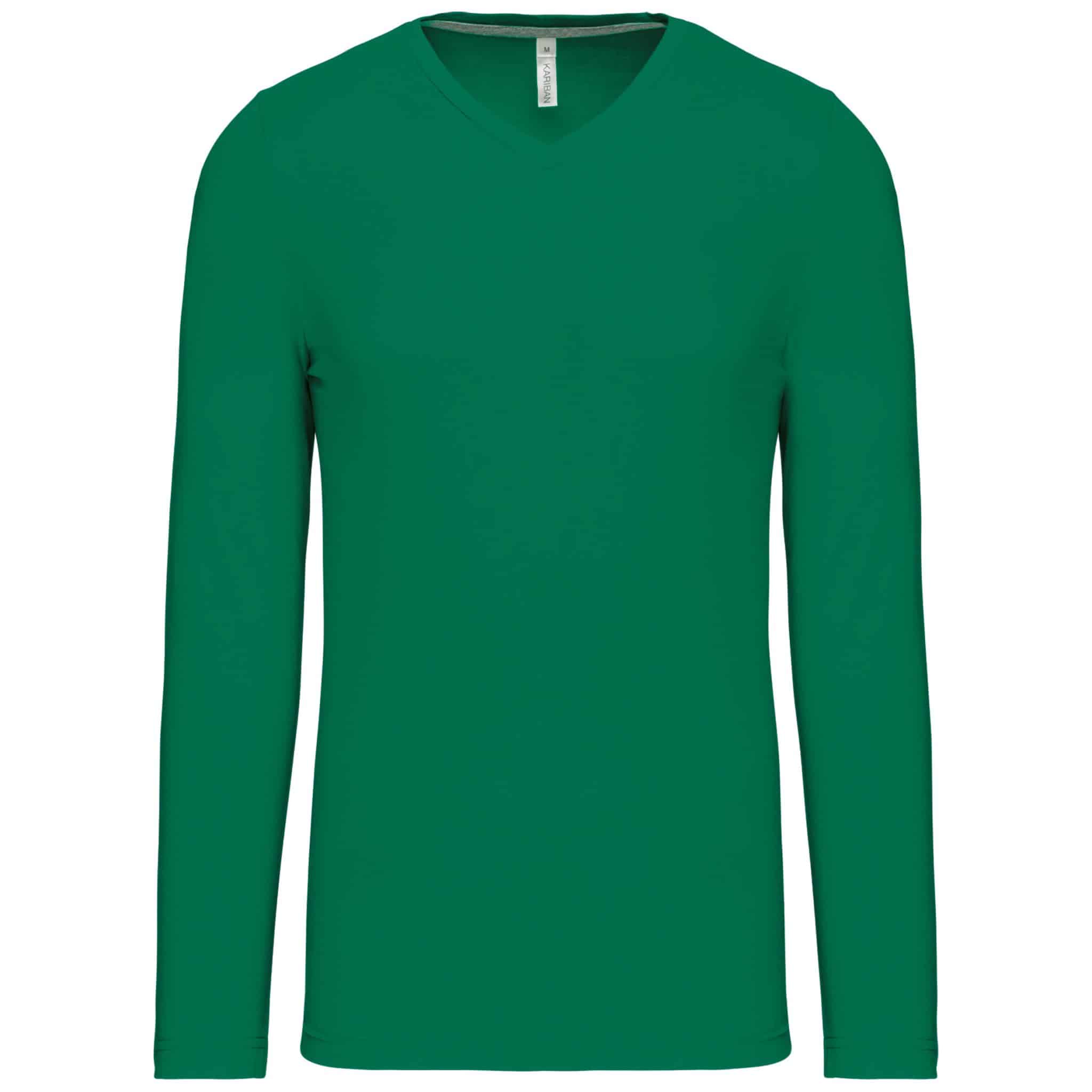 Miniature 14 pour T-shirt col V manches longues