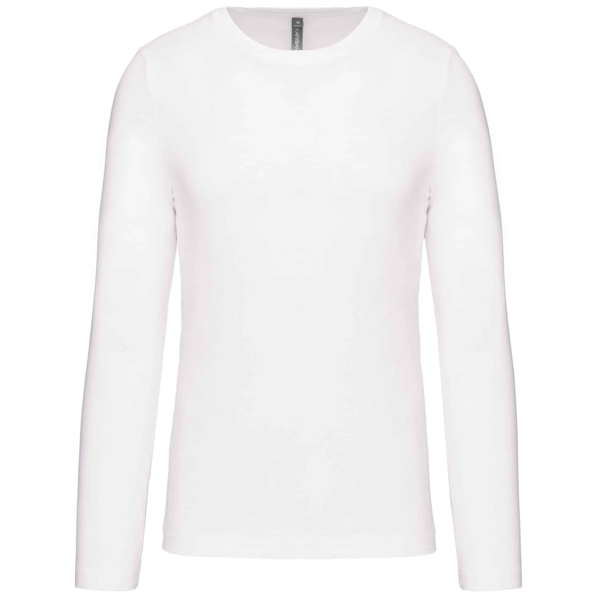 Miniature 26 pour T-shirt col rond manches longues homme