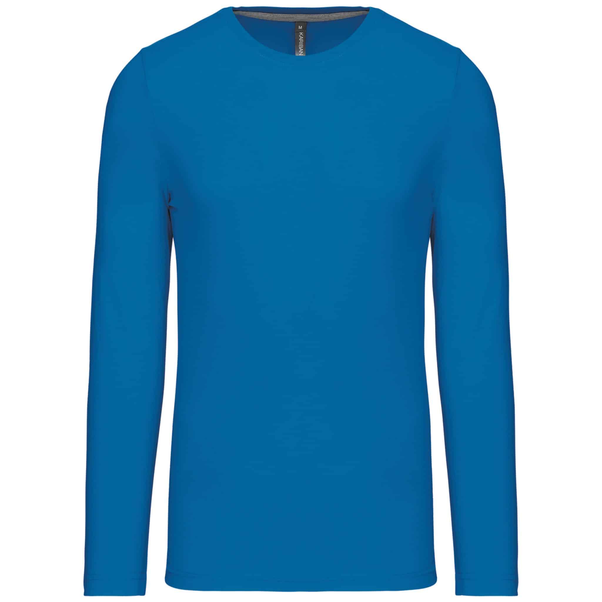 Miniature 25 pour T-shirt col rond manches longues homme