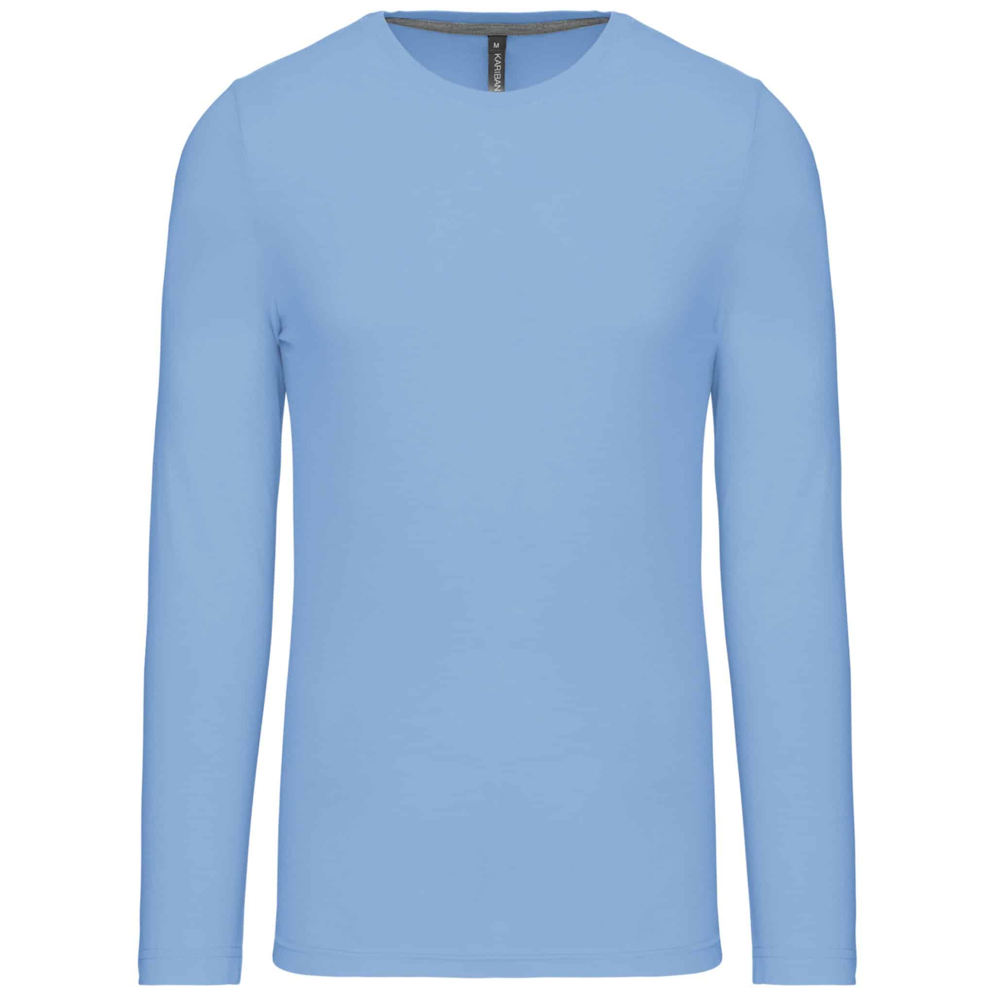 Miniature 24 pour T-shirt col rond manches longues homme