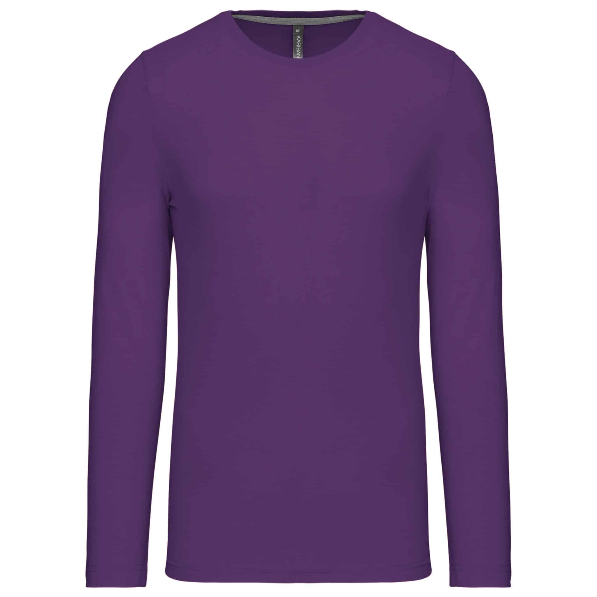 Miniature 22 pour T-shirt col rond manches longues homme