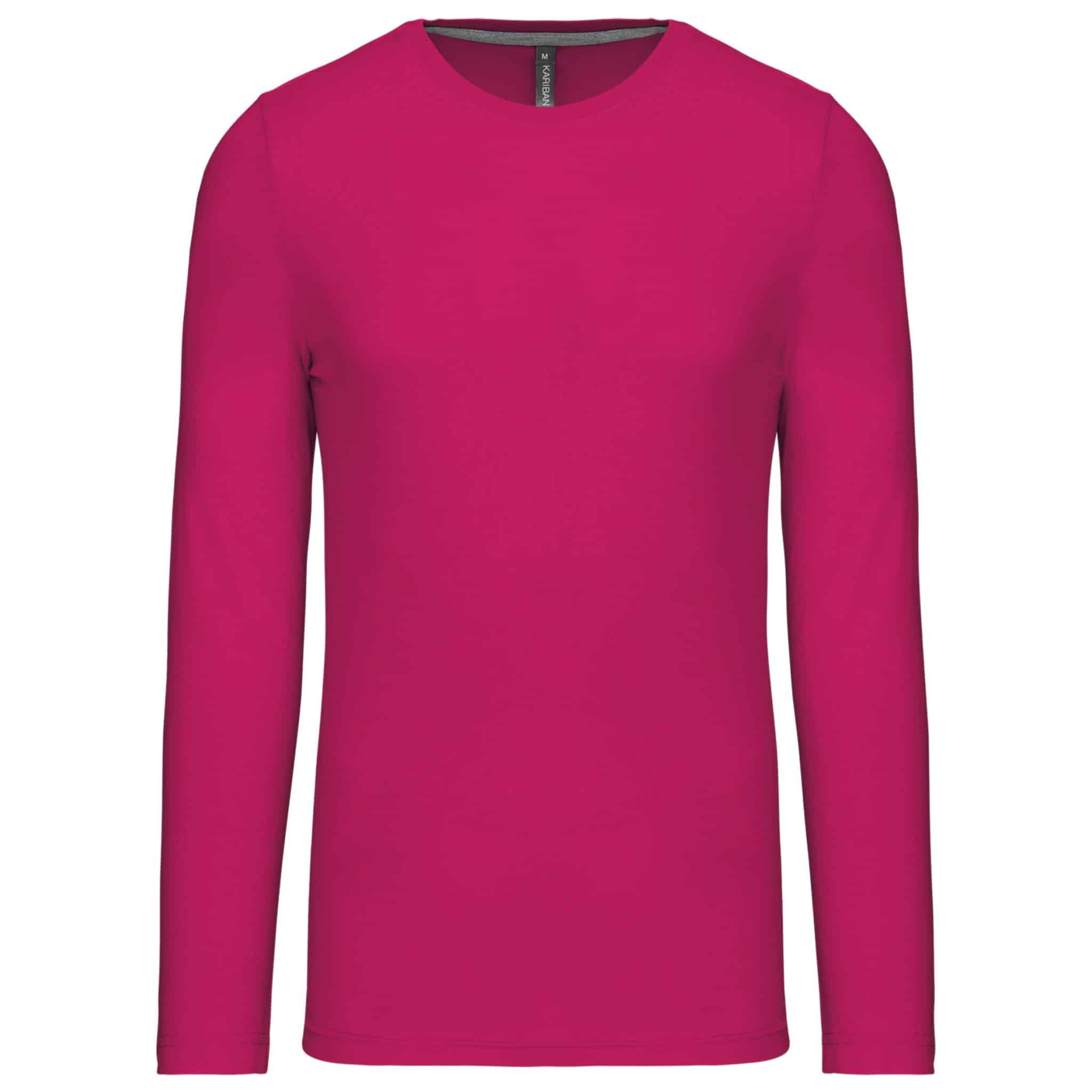 Miniature 14 pour T-shirt col rond manches longues homme