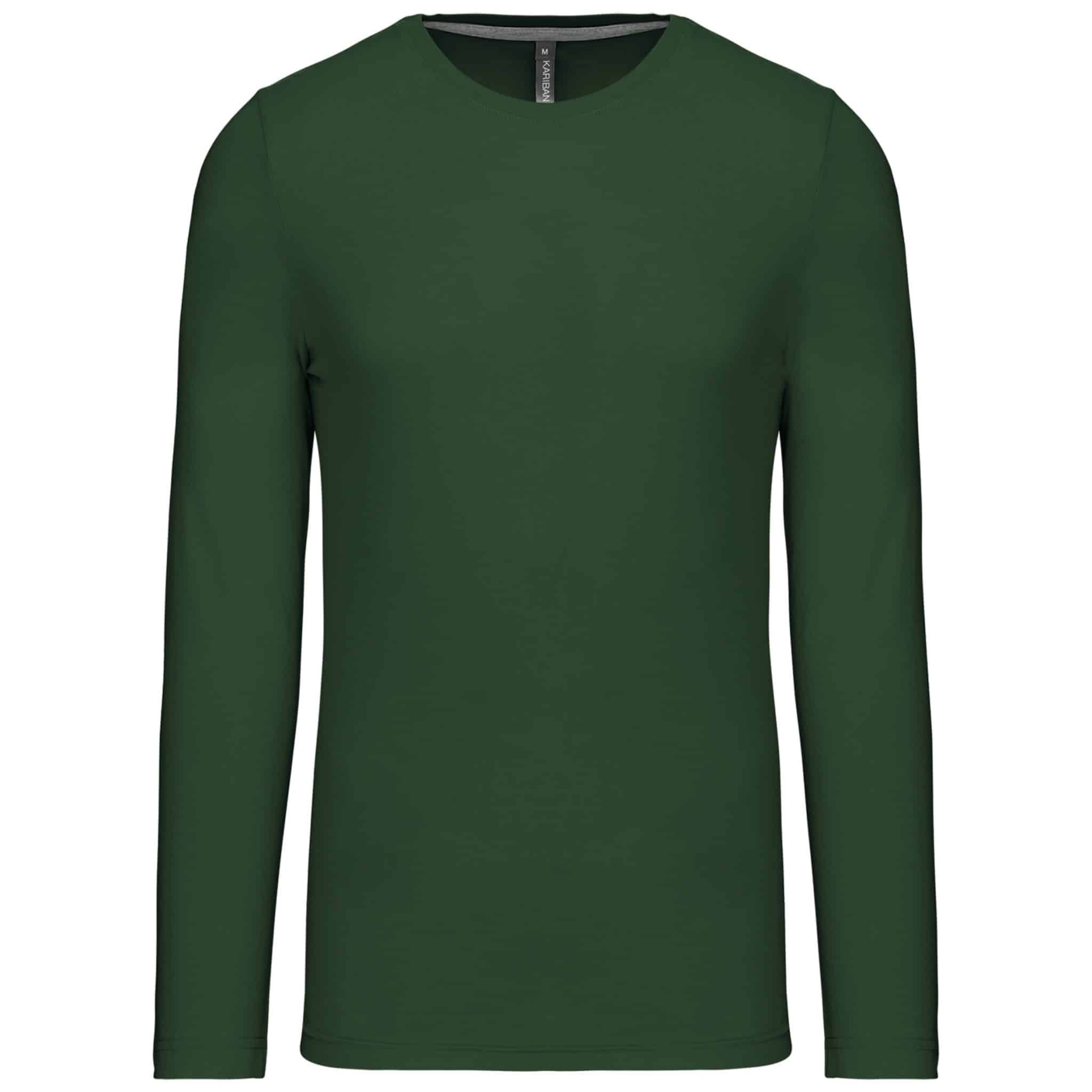 Miniature 13 pour T-shirt col rond manches longues homme