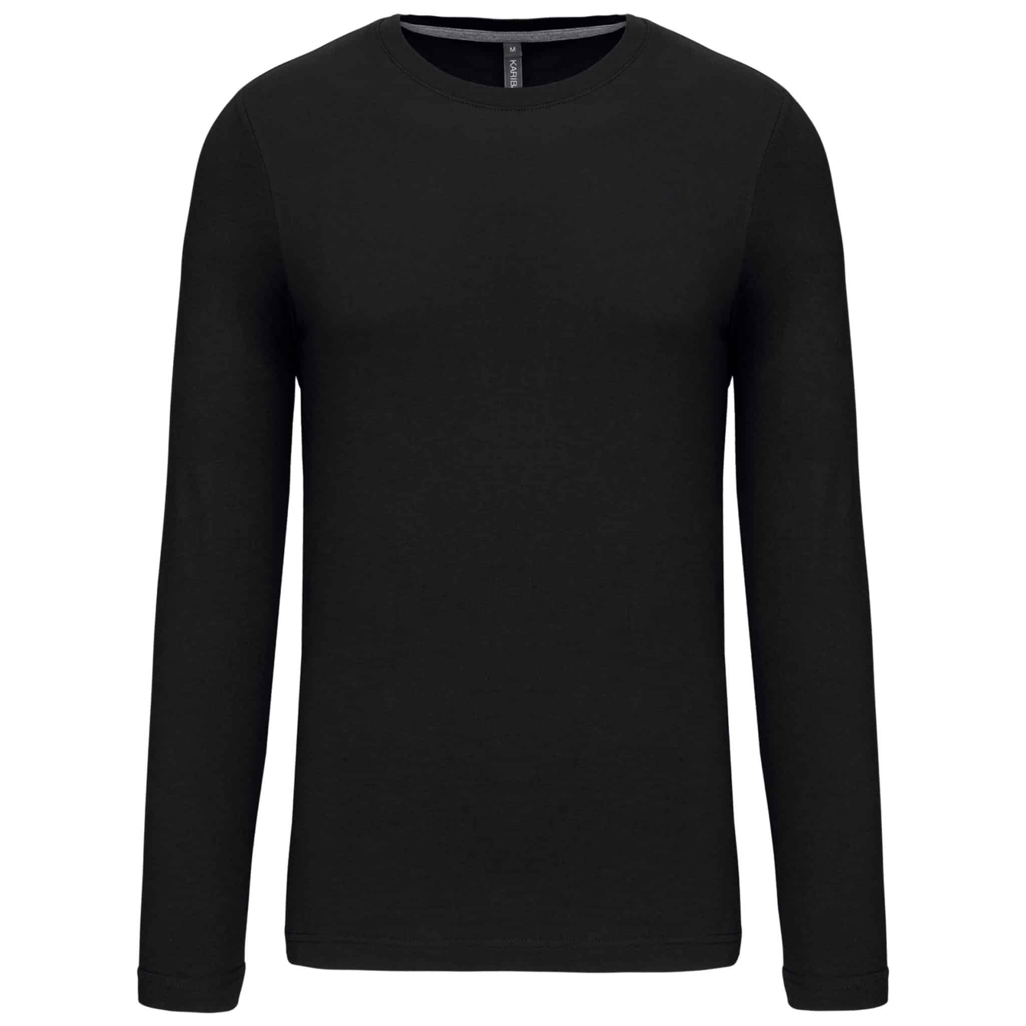 Miniature 9 pour T-shirt col rond manches longues homme