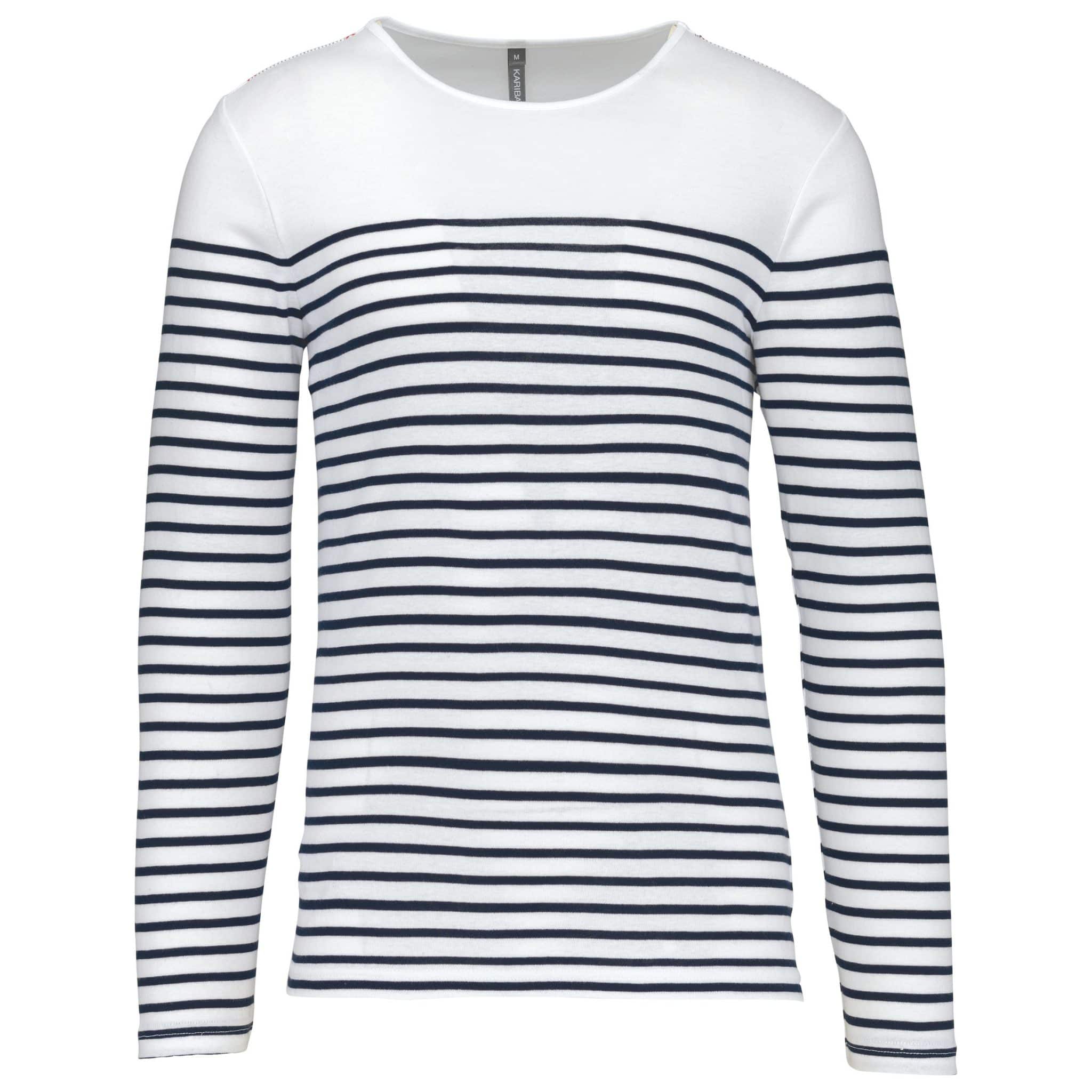 Miniature 10 pour Marinière manches longues homme