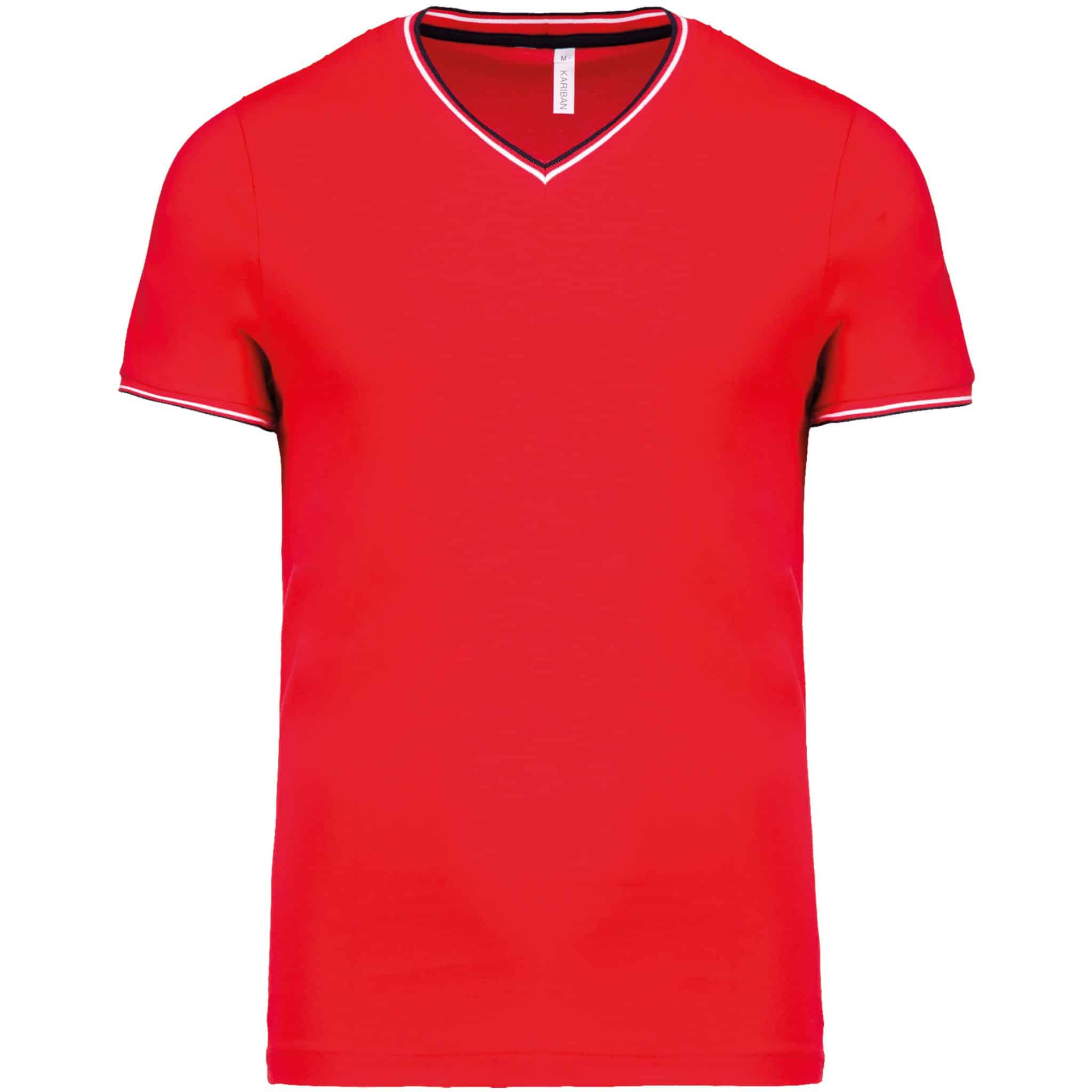 Miniature 13 pour T-shirt maille piquée col V homme