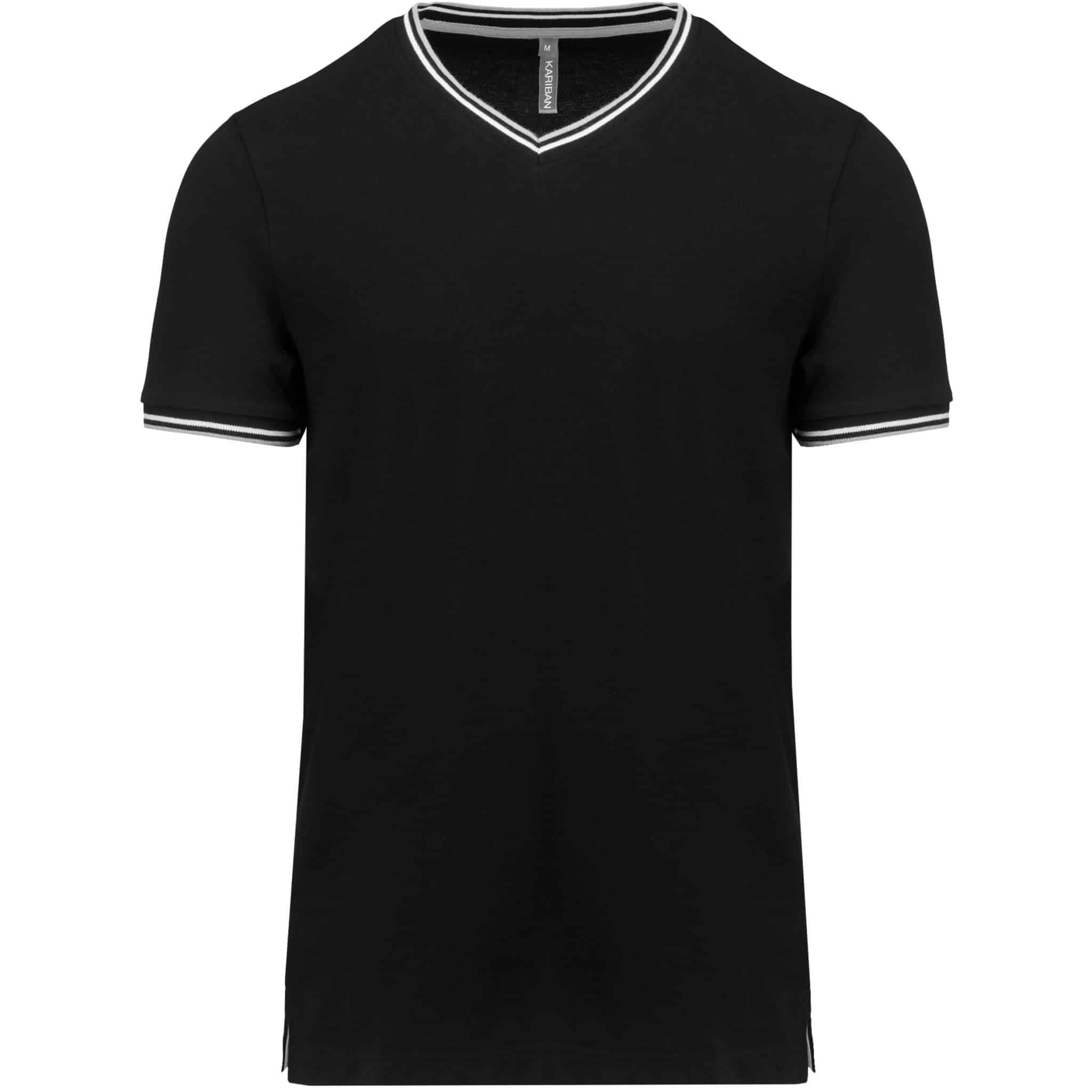 Miniature 9 pour T-shirt maille piquée col V homme
