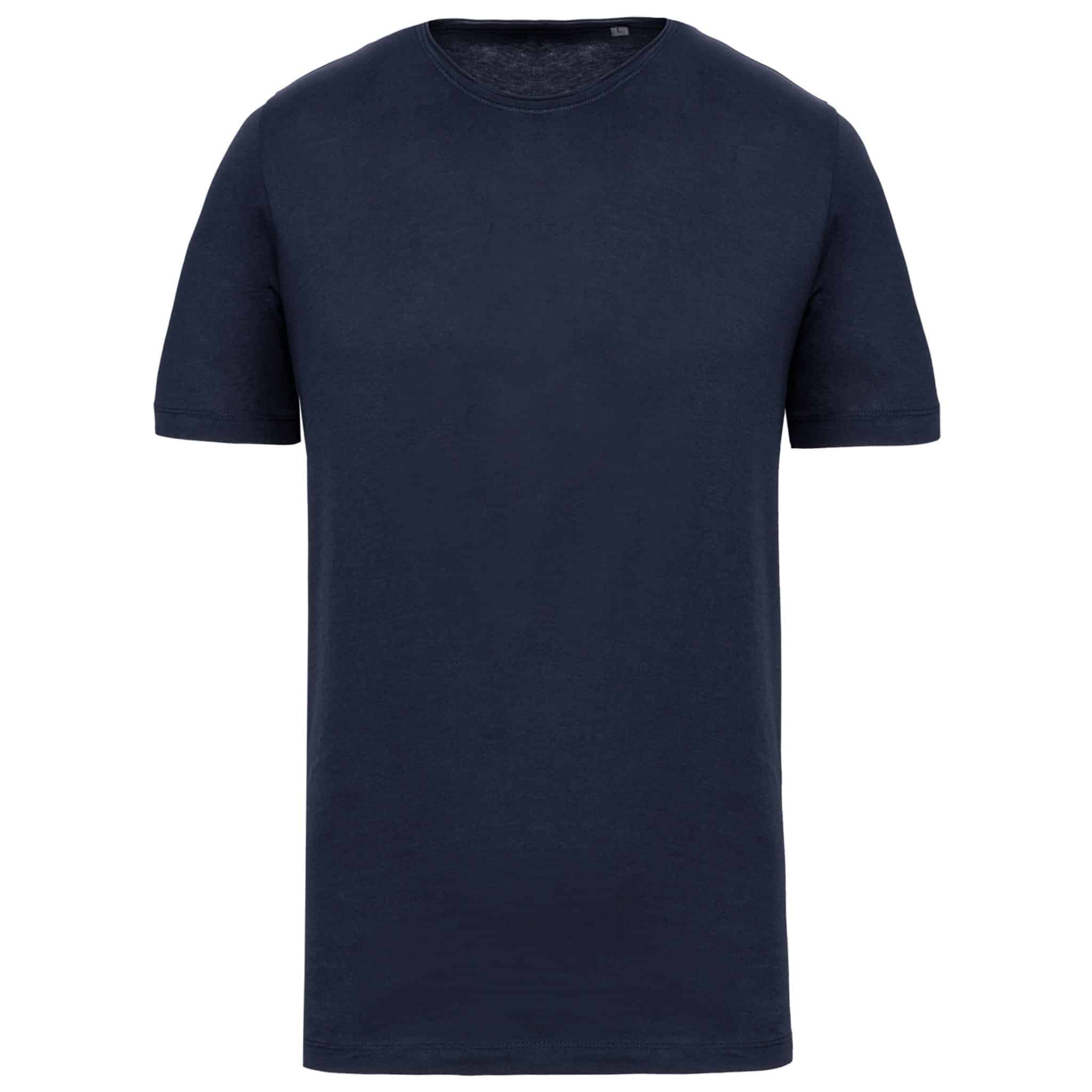 Miniature 8 pour T-shirt Bio col à bords francs manches courtes homme