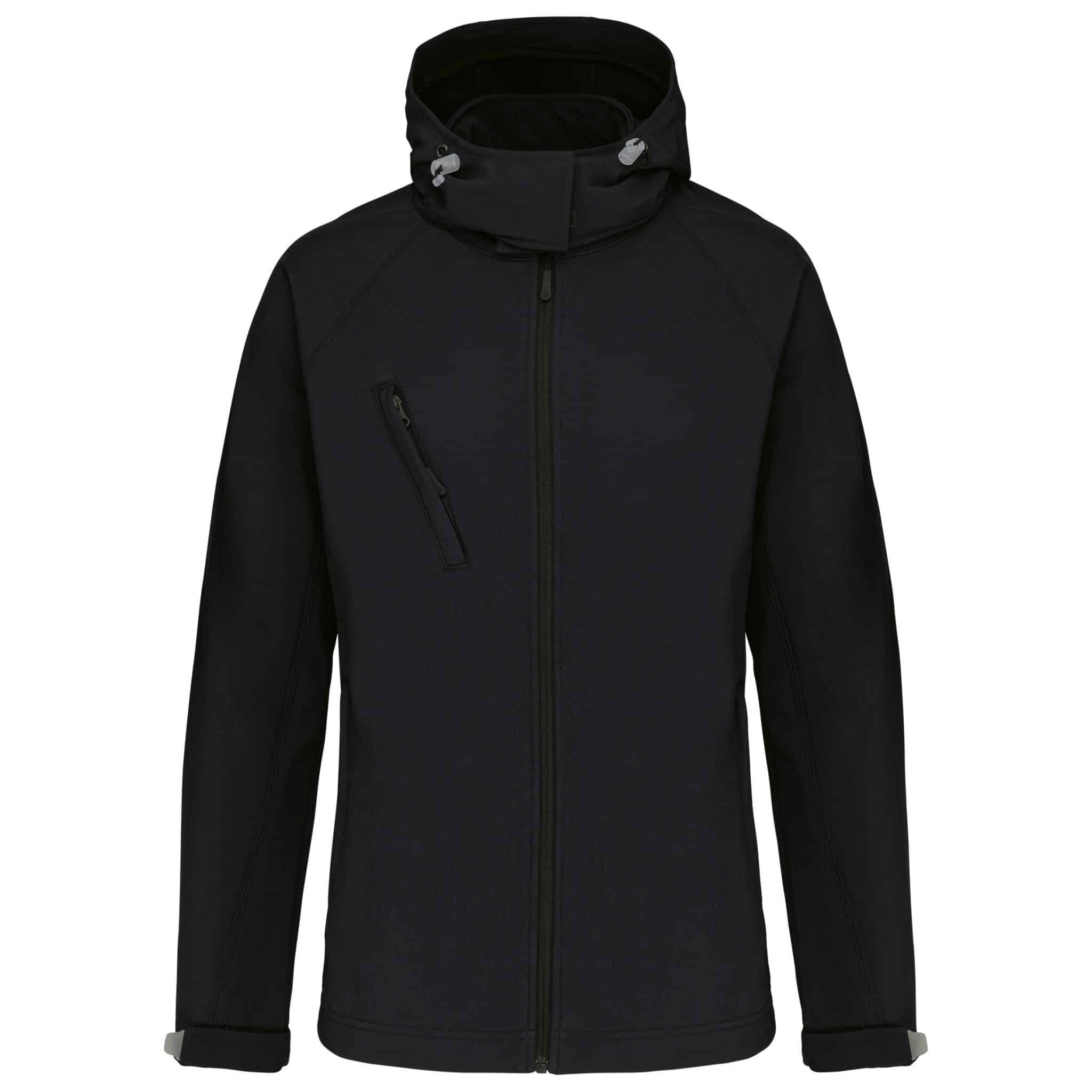 Miniature 14 pour Veste softshell à capuche amovible femme