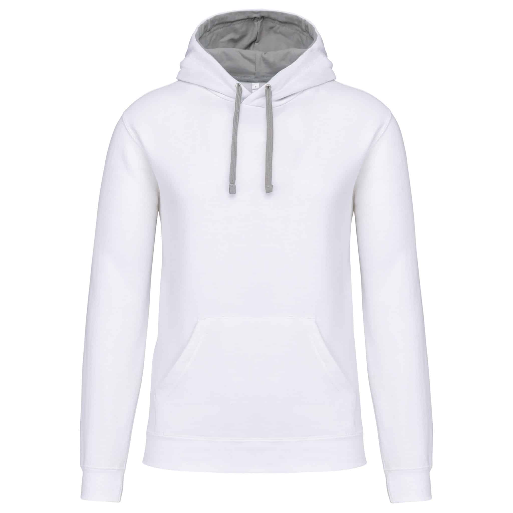 Miniature 25 pour Sweat-shirt capuche contrastée homme