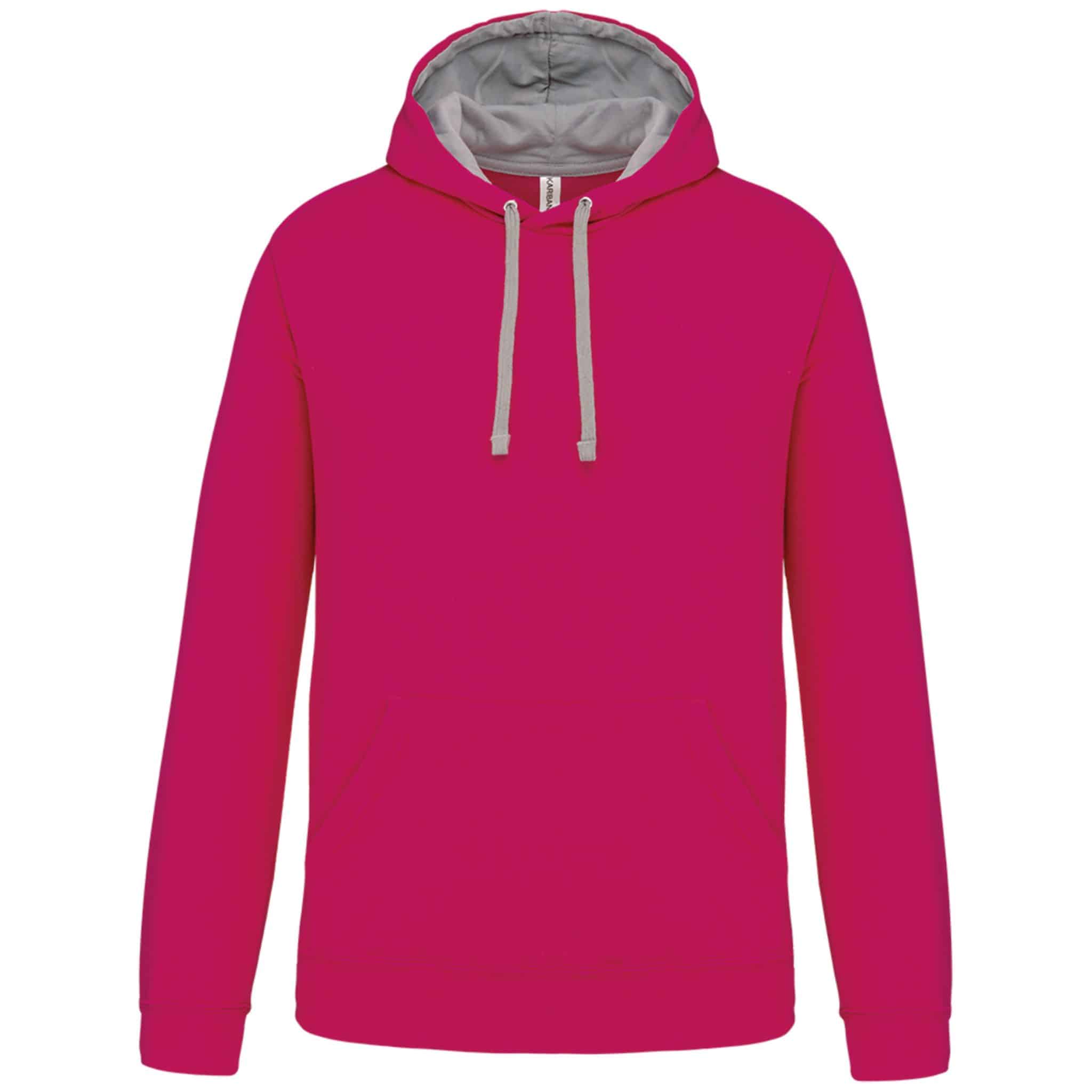 Miniature 12 pour Sweat-shirt capuche contrastée homme