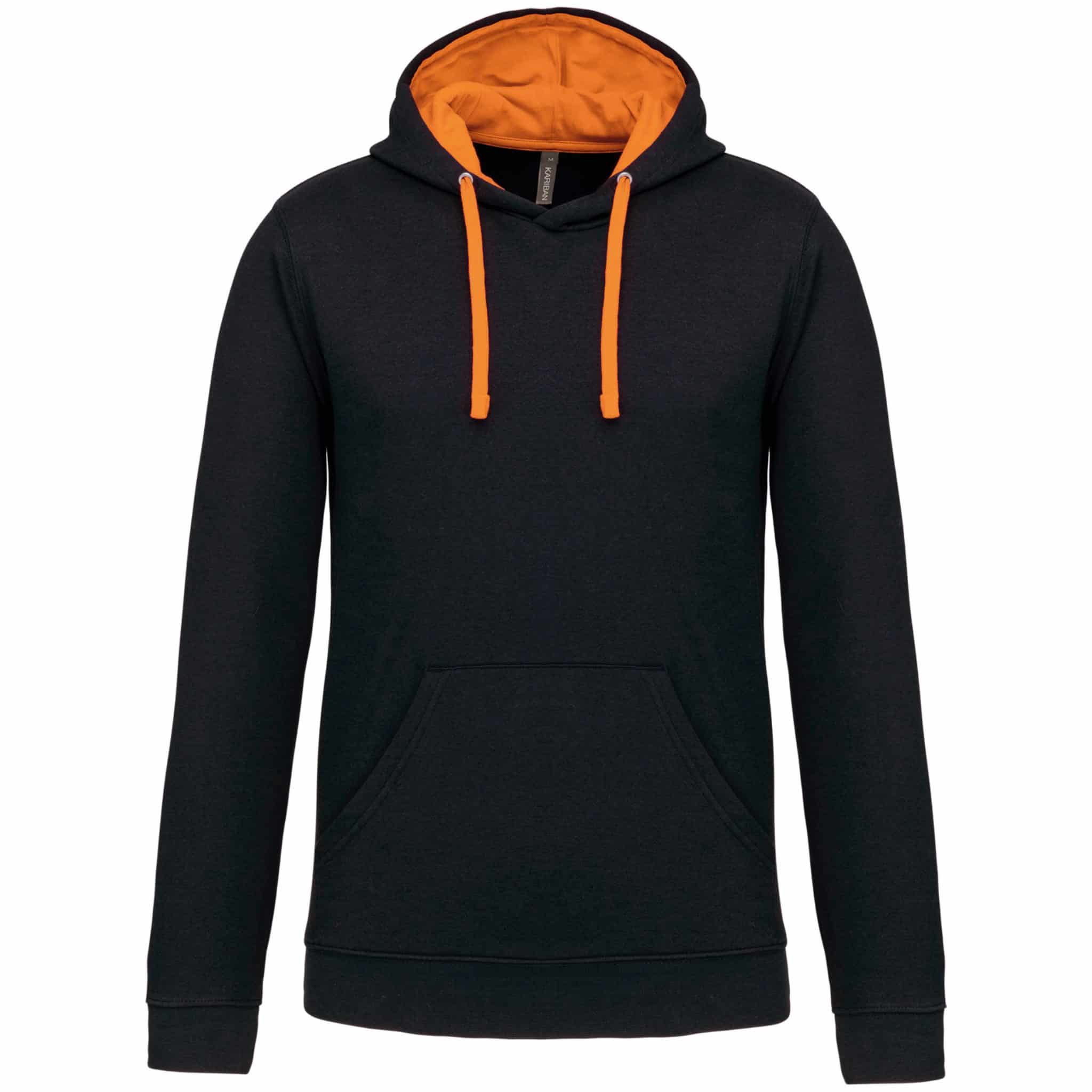 Miniature 8 pour Sweat-shirt capuche contrastée homme