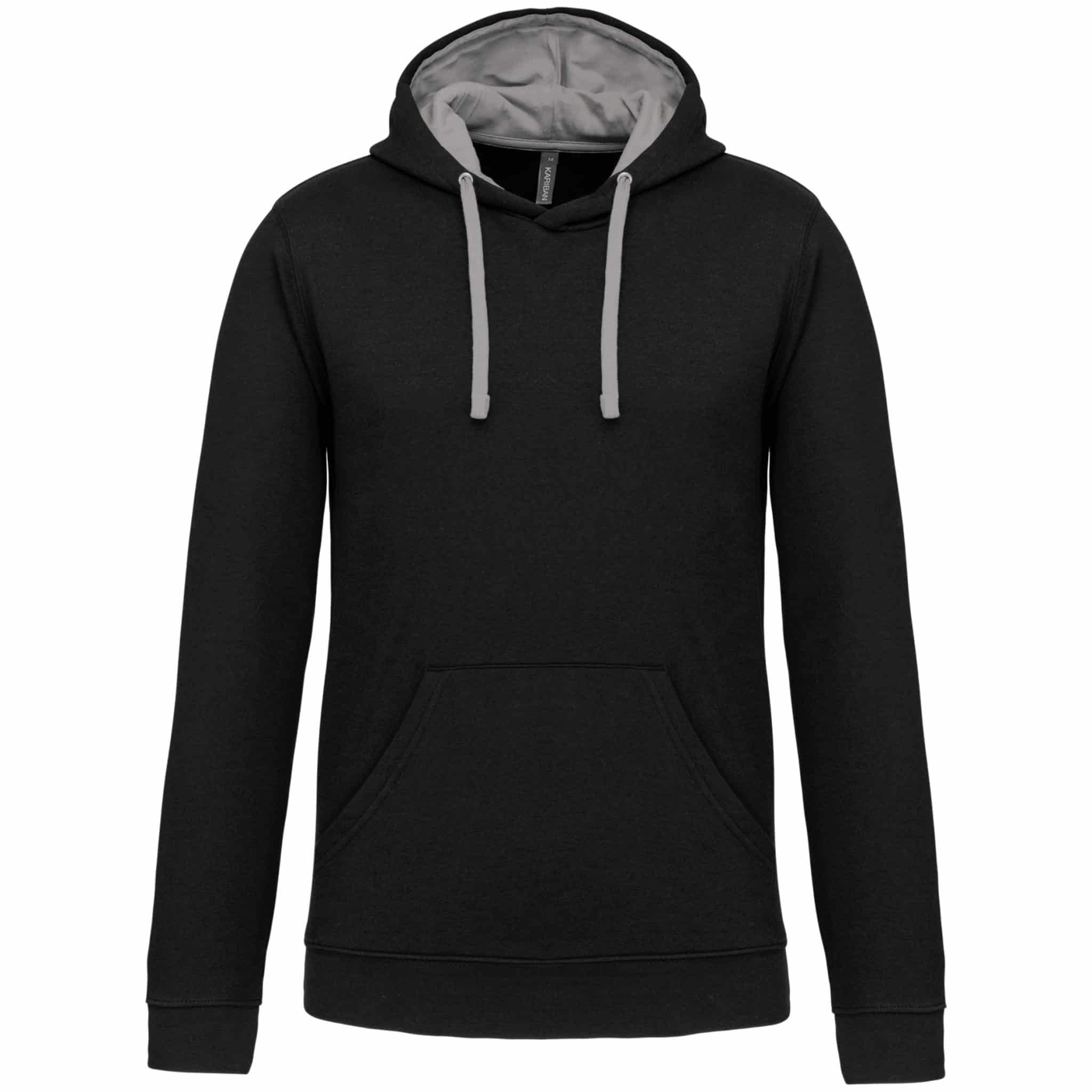 Miniature 5 pour Sweat-shirt capuche contrastée homme