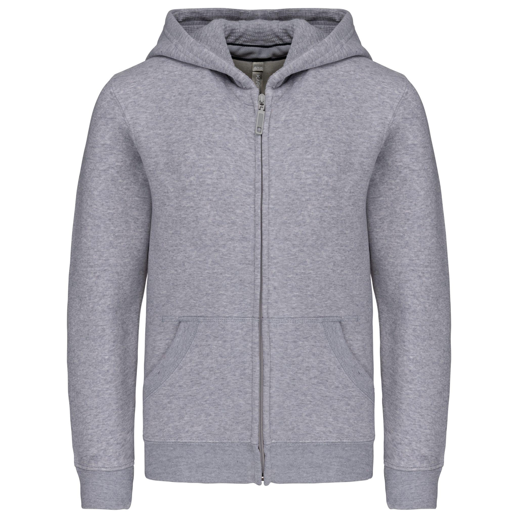 Miniature 10 pour Sweat-shirt capuche zippé enfant