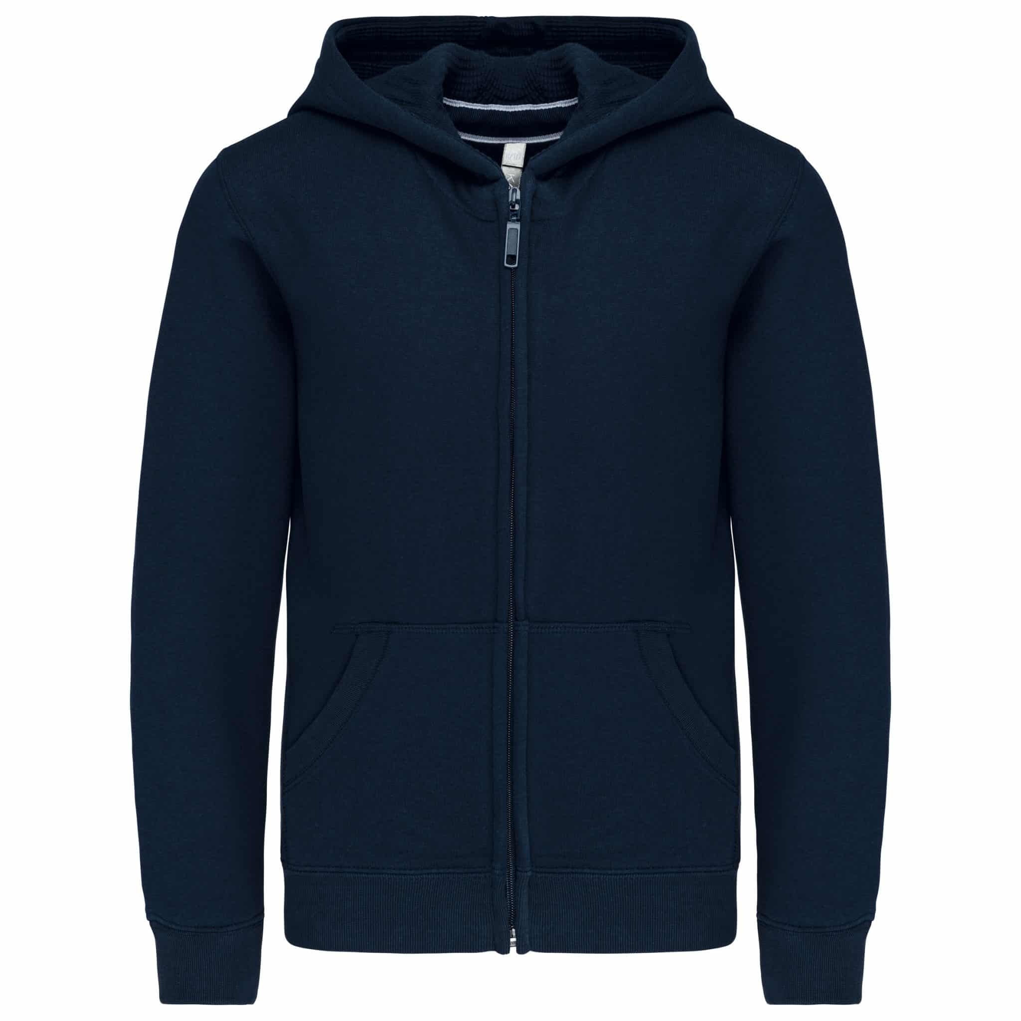 Miniature 9 pour Sweat-shirt capuche zippé enfant