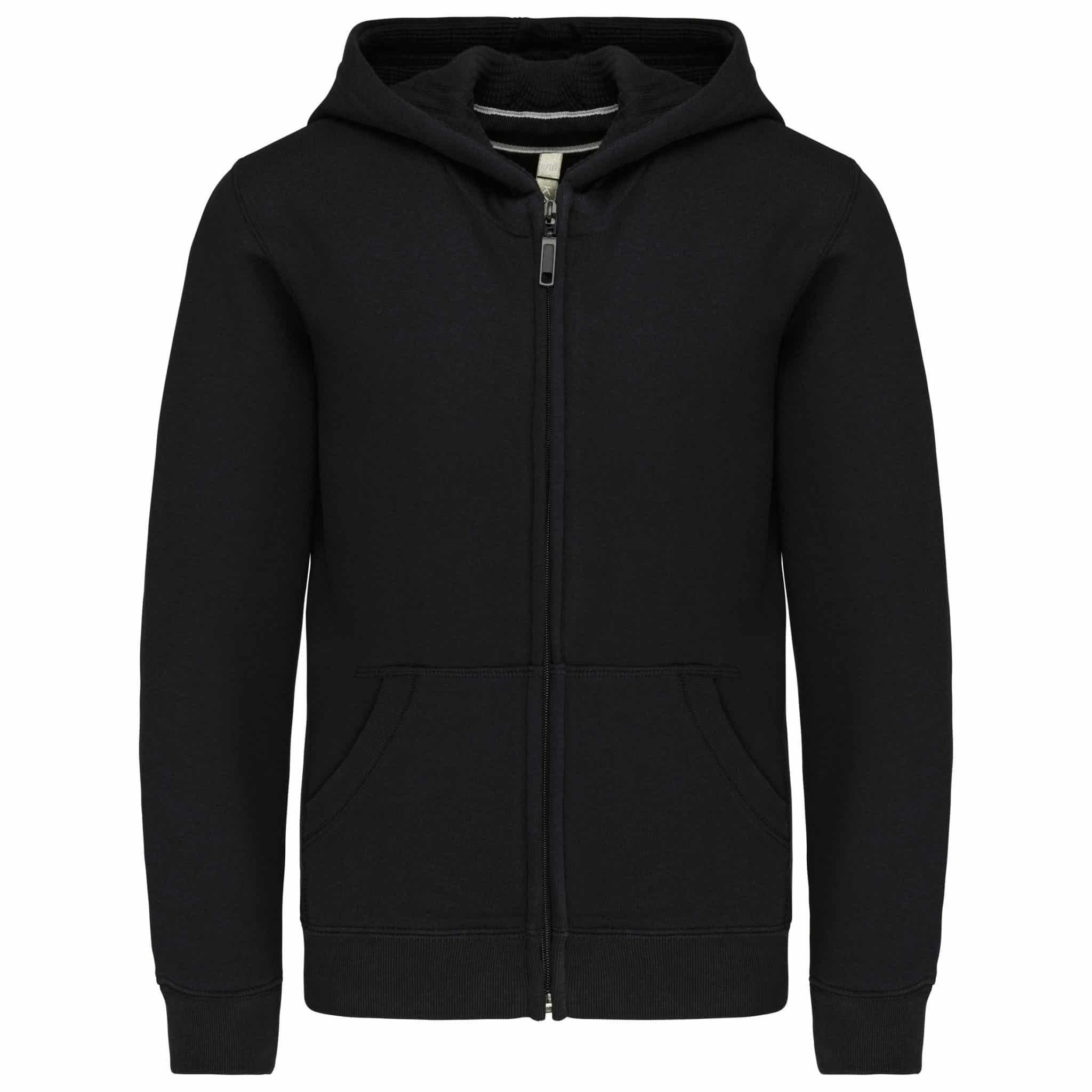 Miniature 7 pour Sweat-shirt capuche zippé enfant