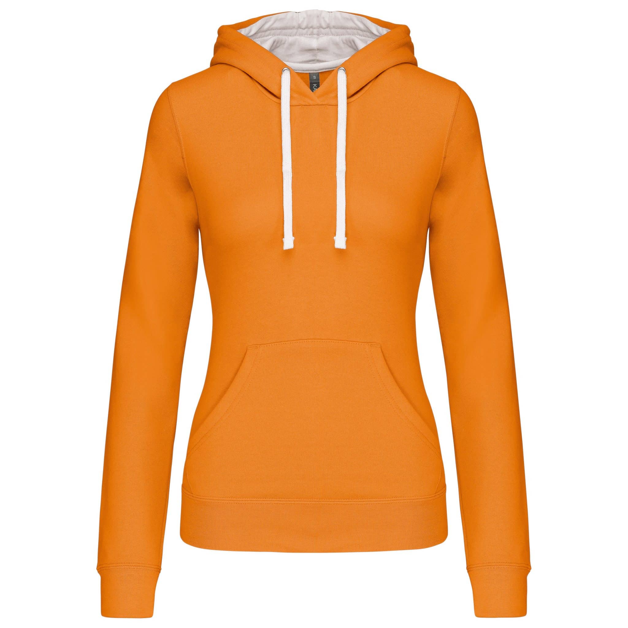 Miniature 19 pour Sweat-shirt capuche contrastée femme