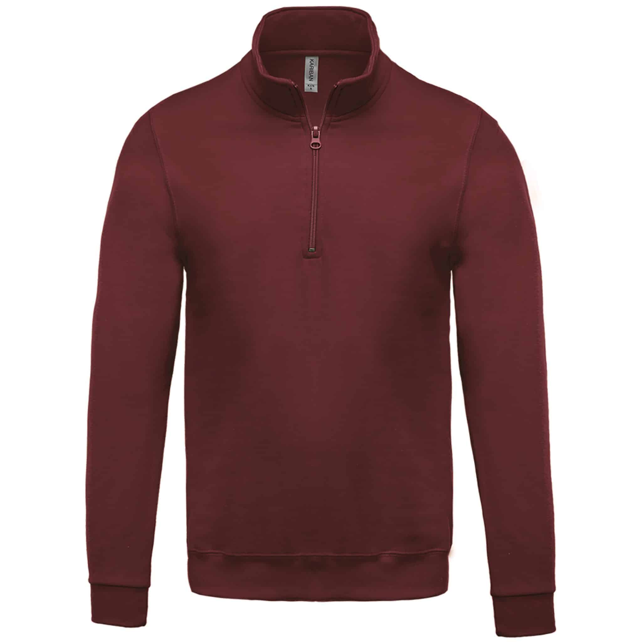 Miniature 19 pour Sweat-shirt col zippé homme