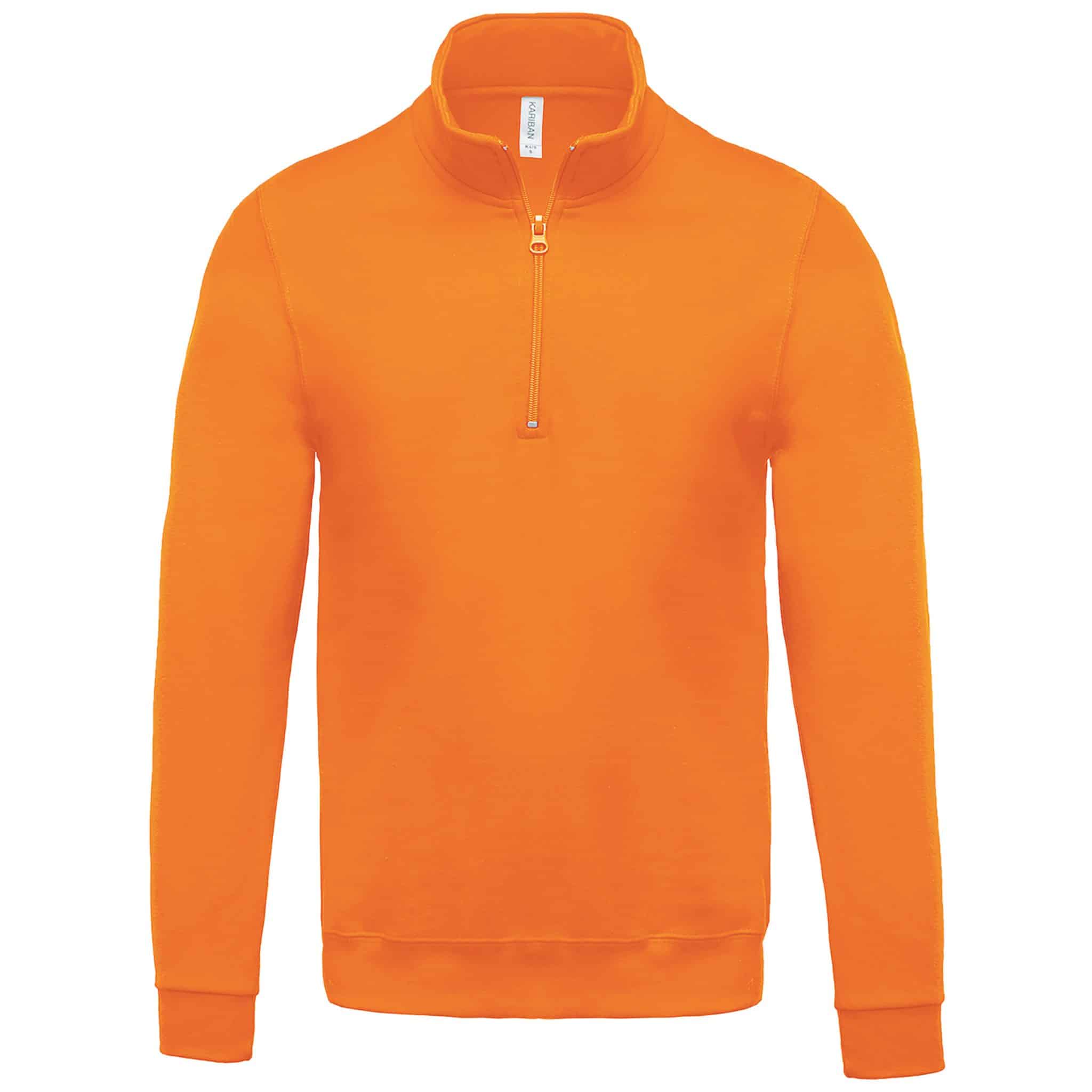 Miniature 15 pour Sweat-shirt col zippé homme