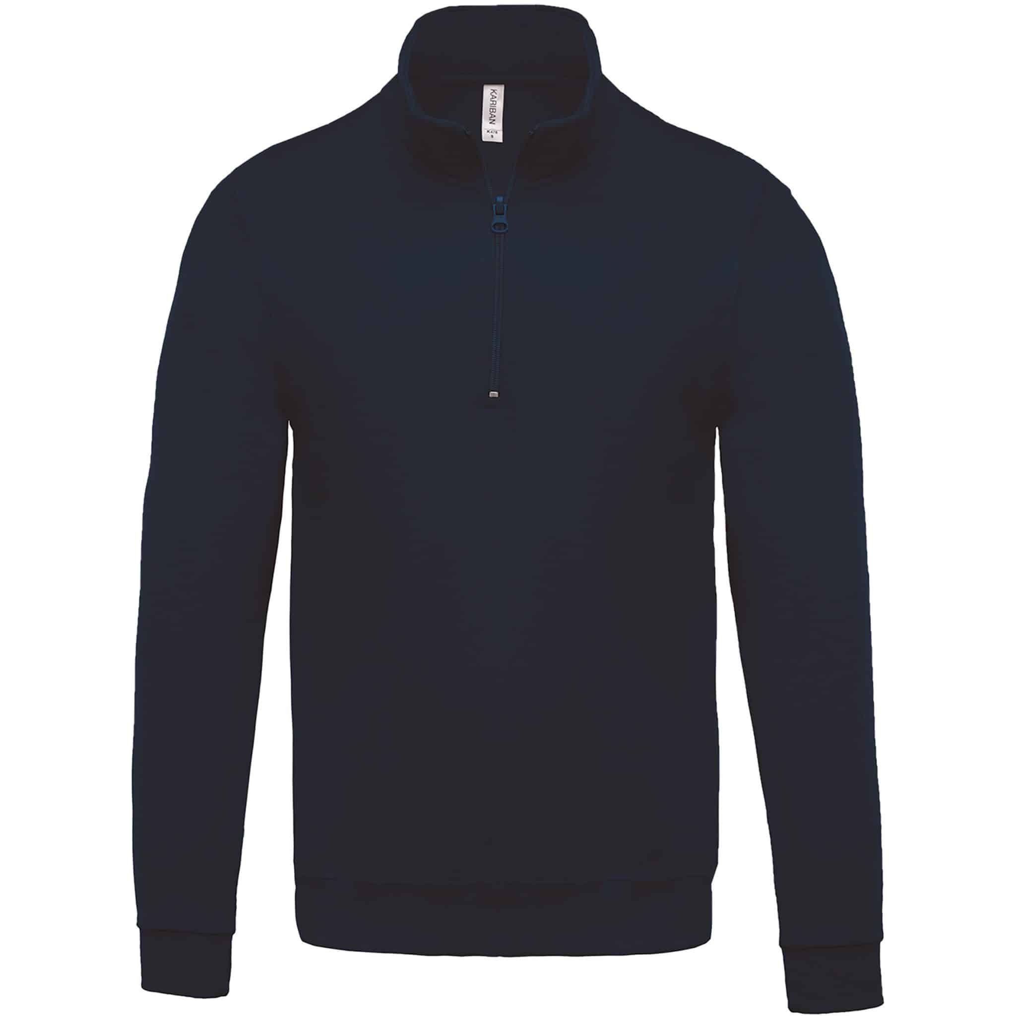 Miniature 14 pour Sweat-shirt col zippé homme