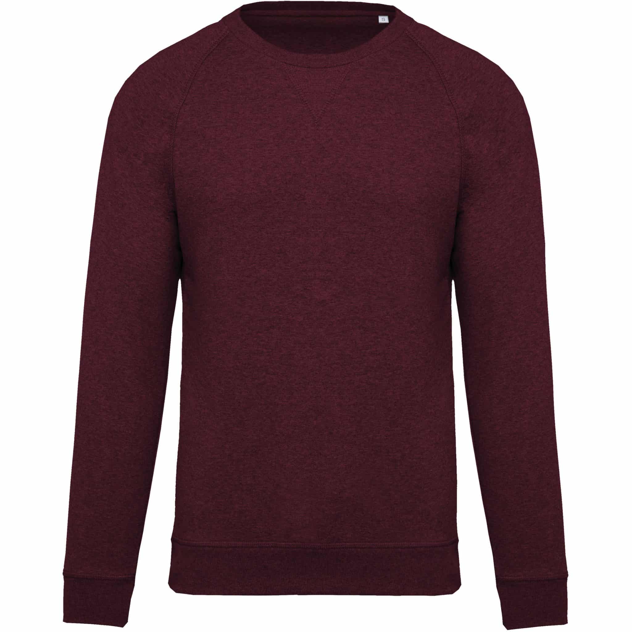 Miniature 23 pour Sweat-shirt Bio col rond manches raglan homme