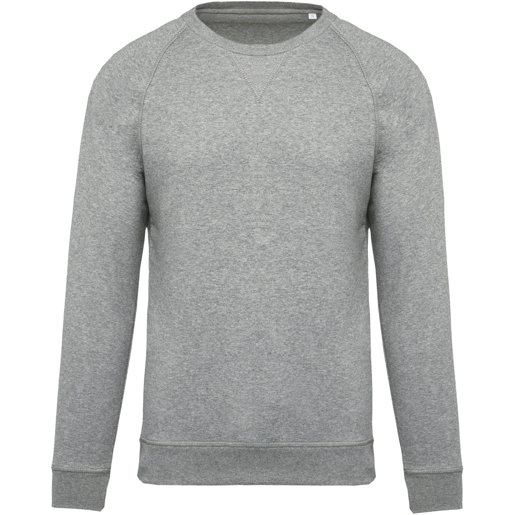 Miniature 14 pour Sweat-shirt Bio col rond manches raglan homme