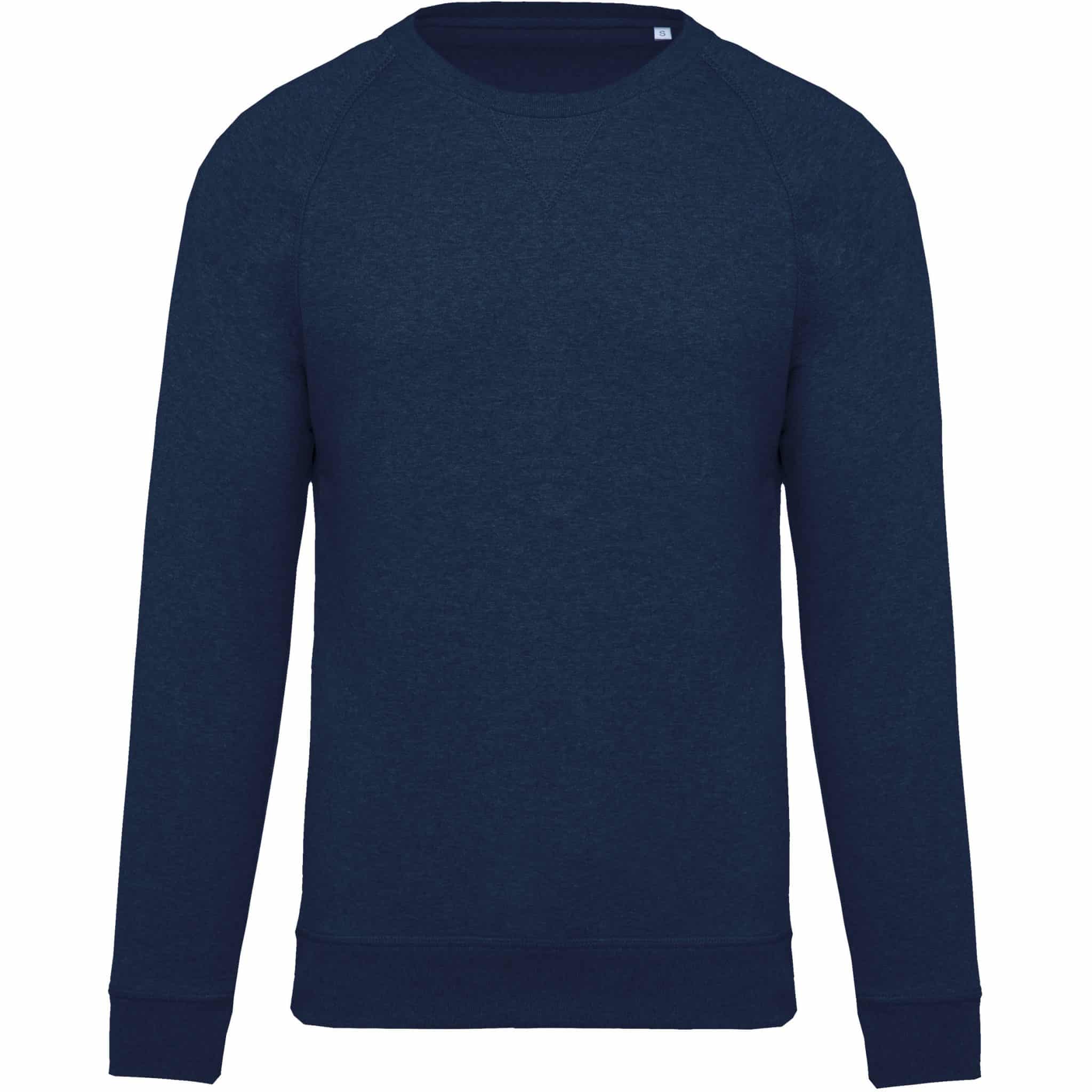 Miniature 13 pour Sweat-shirt Bio col rond manches raglan homme