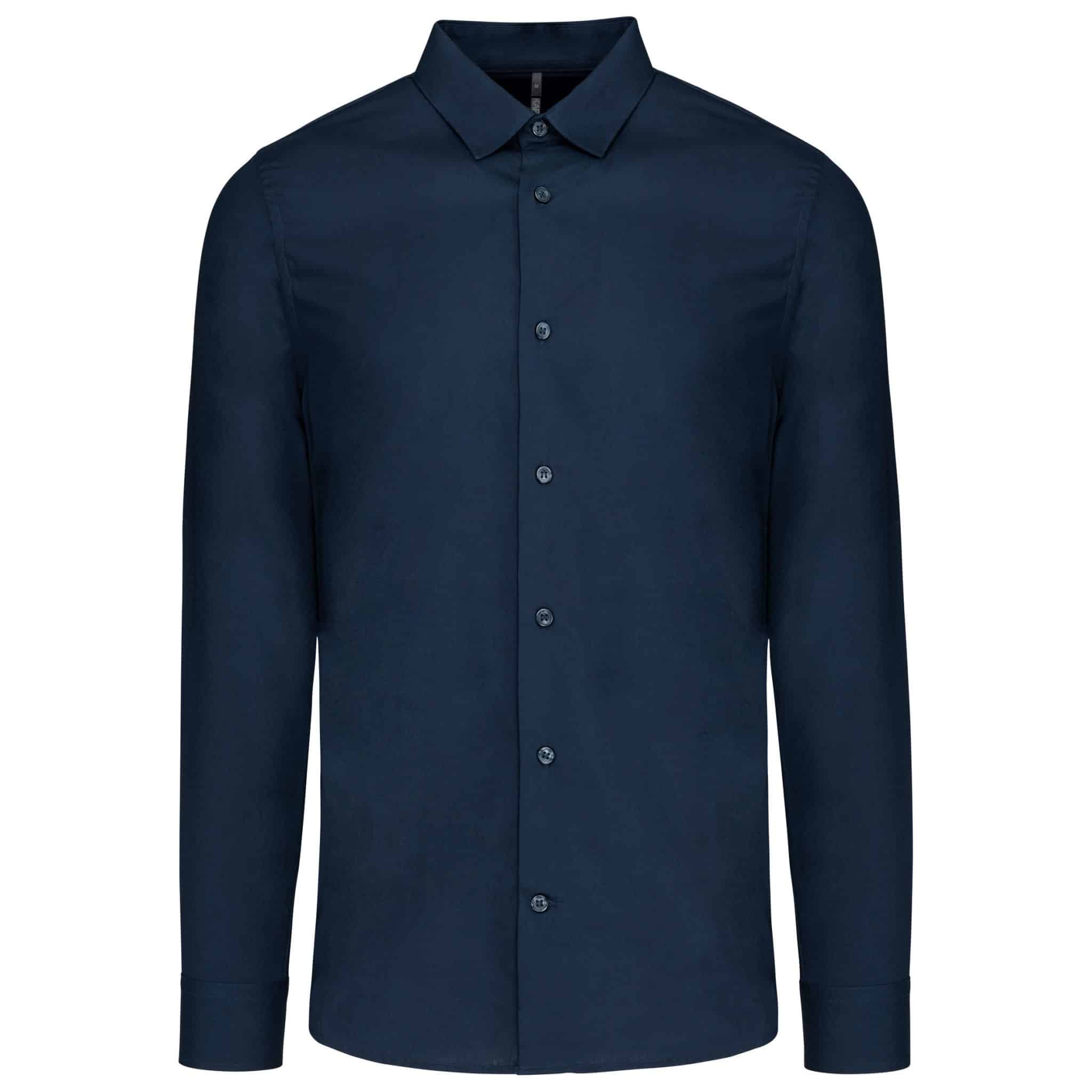 Miniature 12 pour Chemise popeline manches longues homme