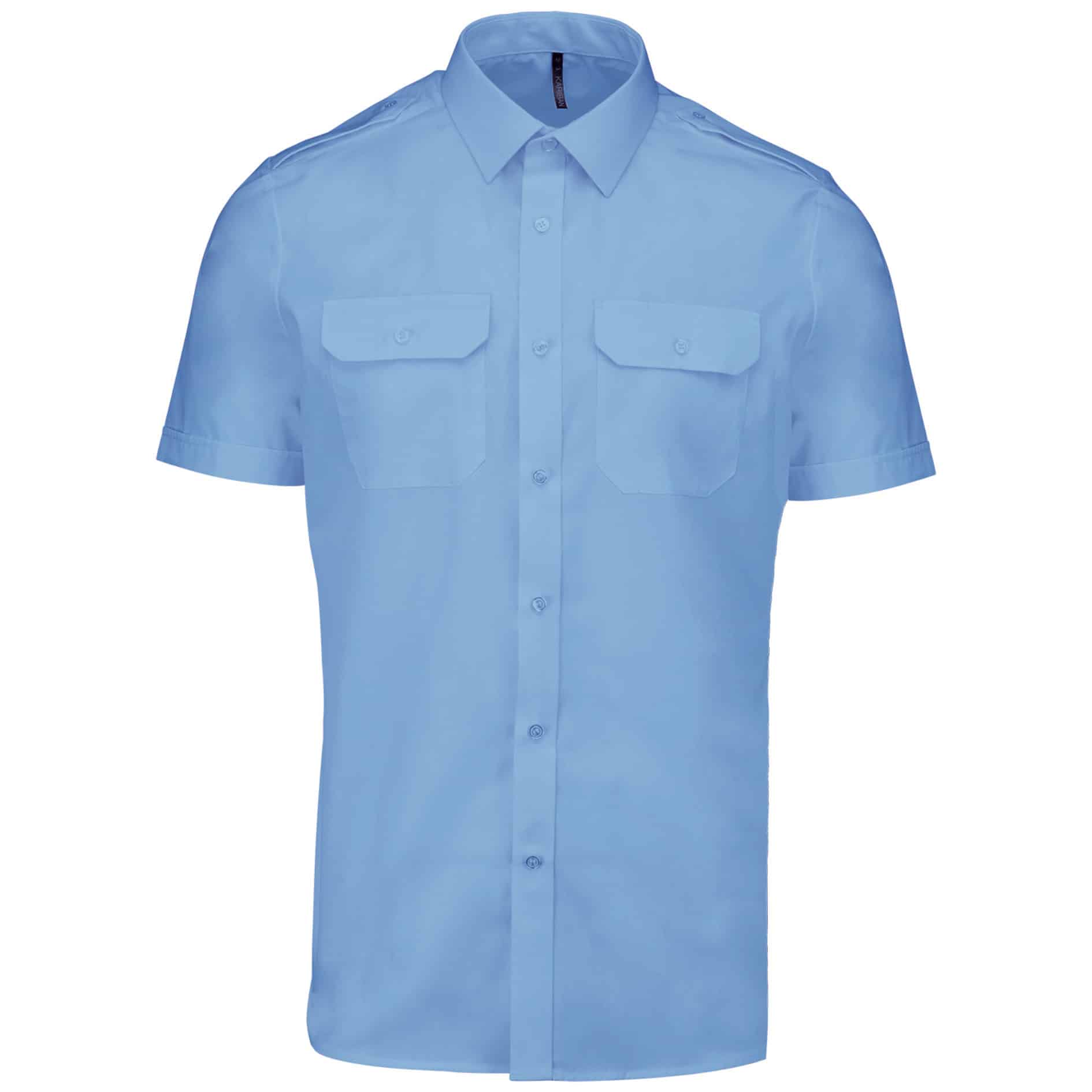 Miniature 13 pour Chemise pilote manches courtes homme