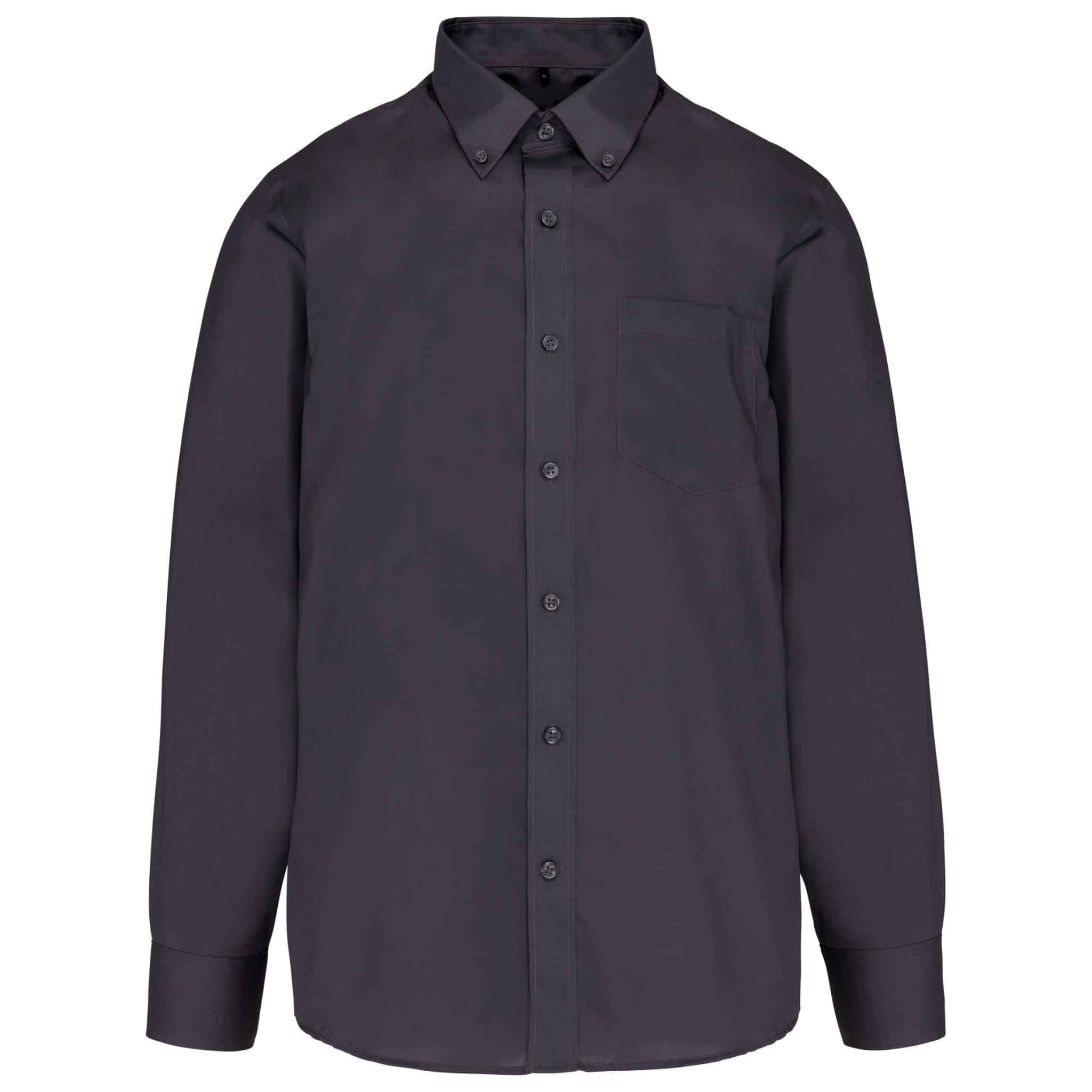 Miniature 15 pour Chemise manches longues sans repassage