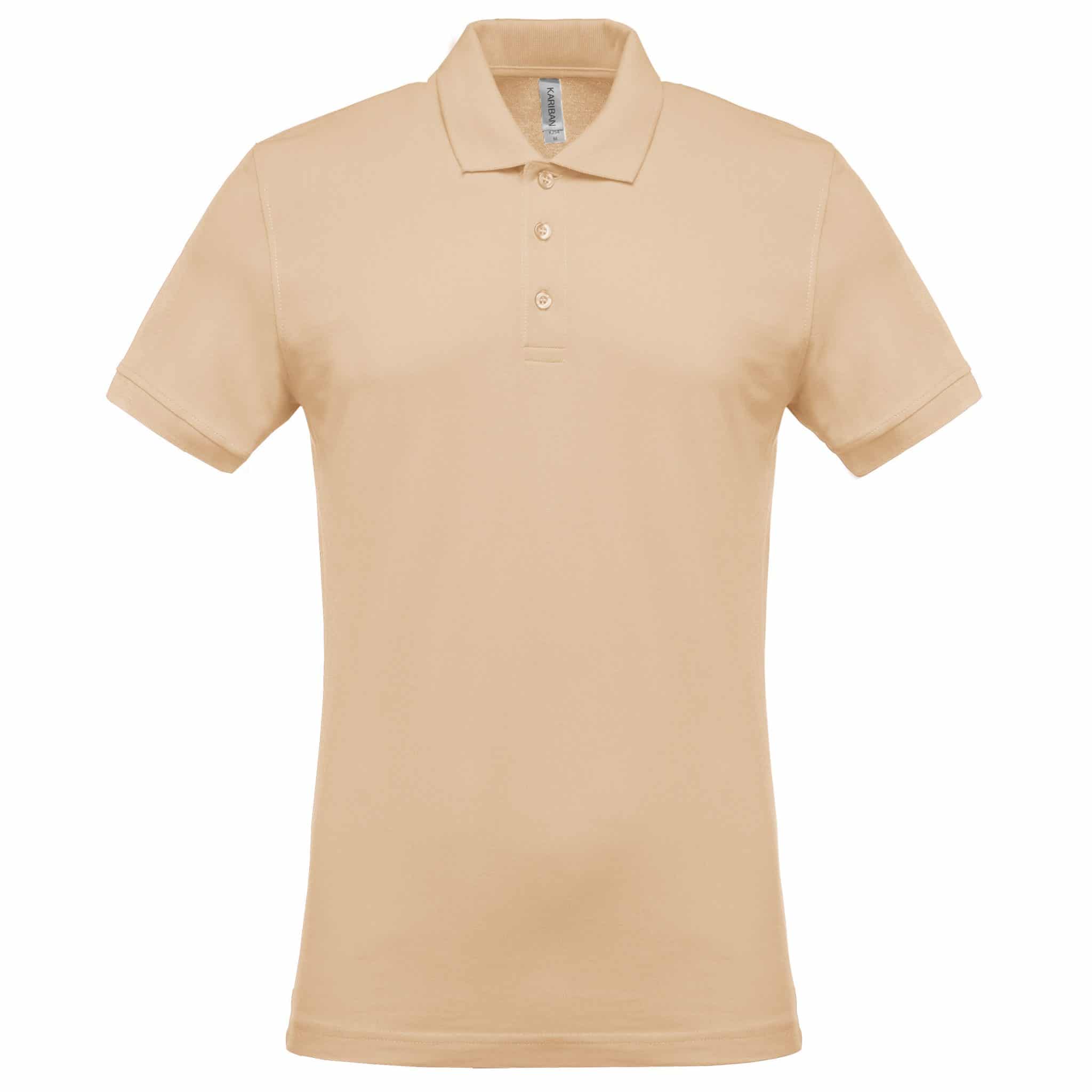 Miniature 20 pour Polo piqué manches courtes homme