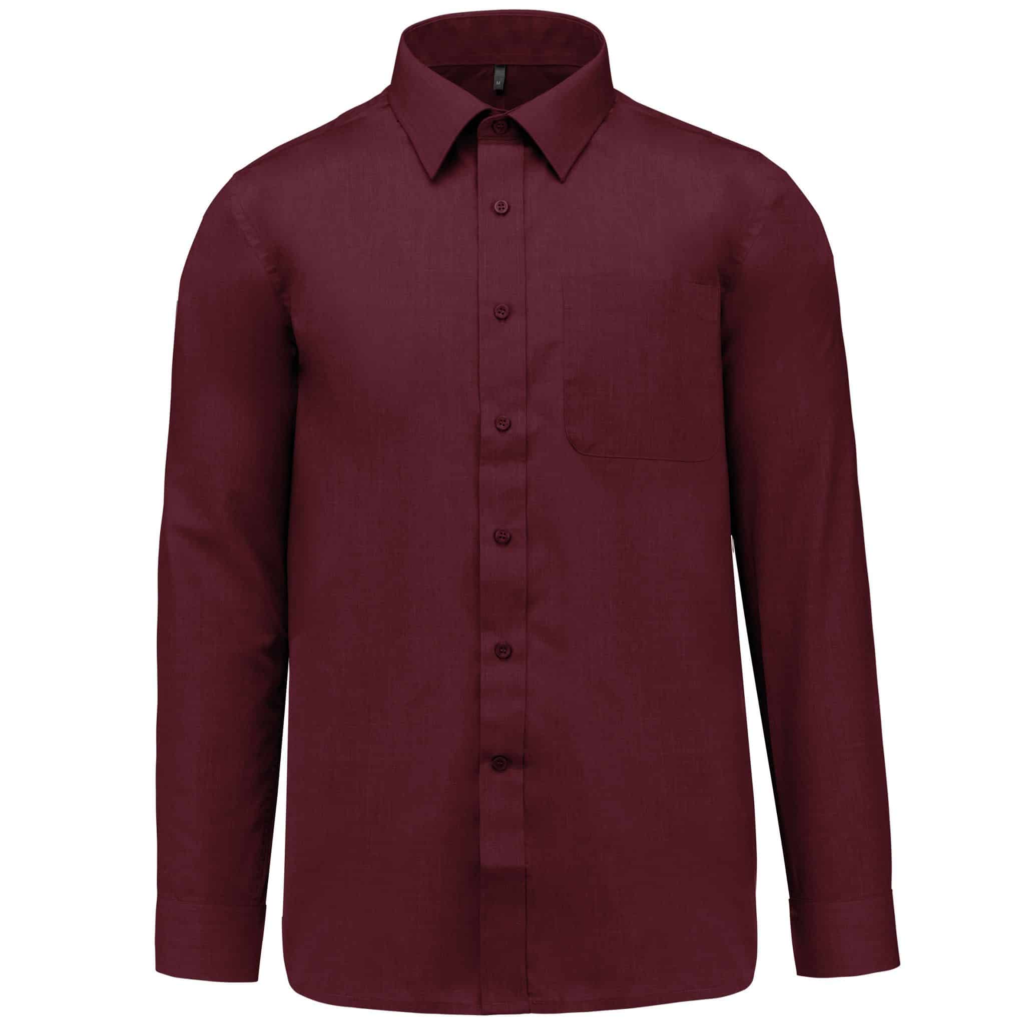 Miniature 37 pour Chemise popeline polycoton entretien facile homme
