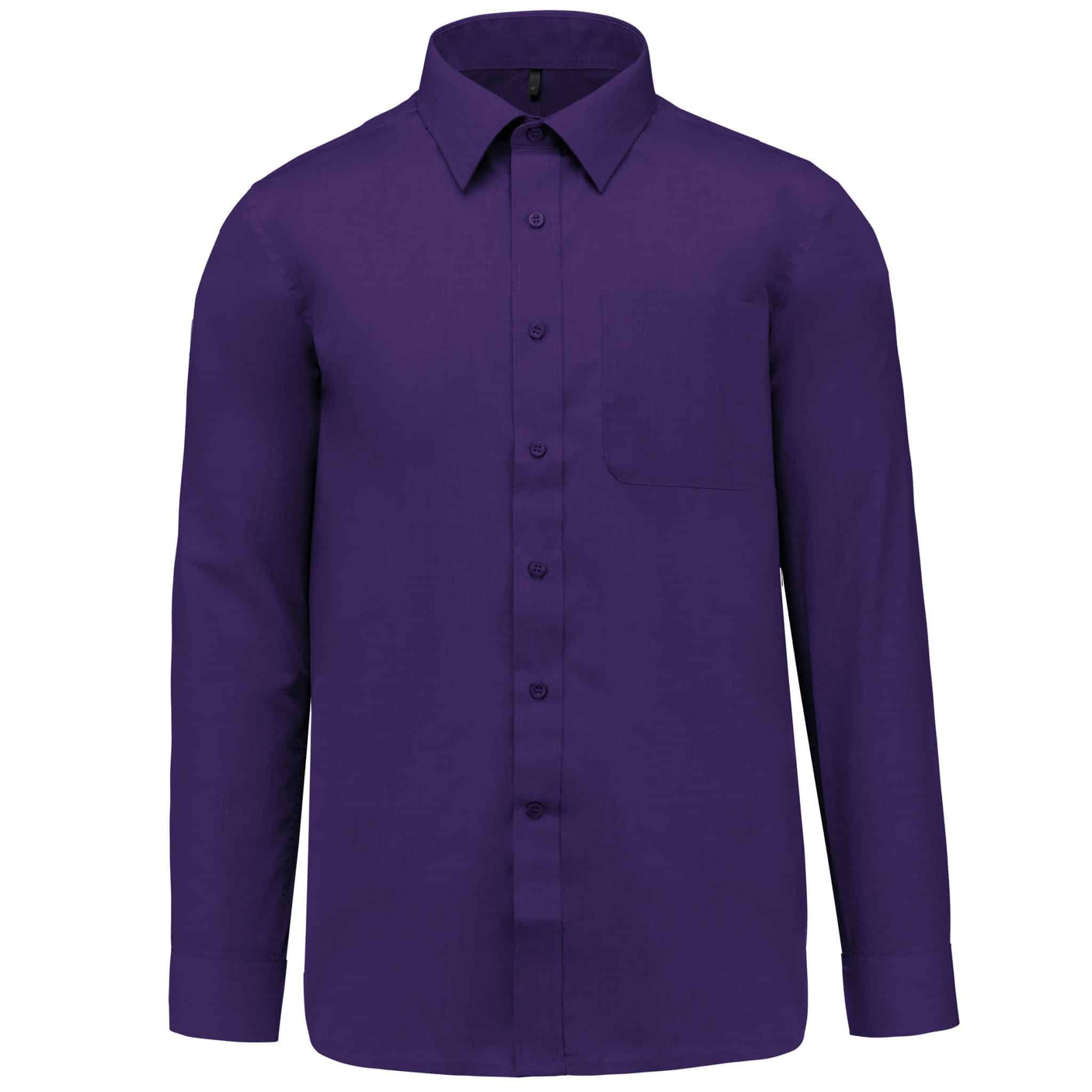 Miniature 31 pour Chemise popeline polycoton entretien facile homme