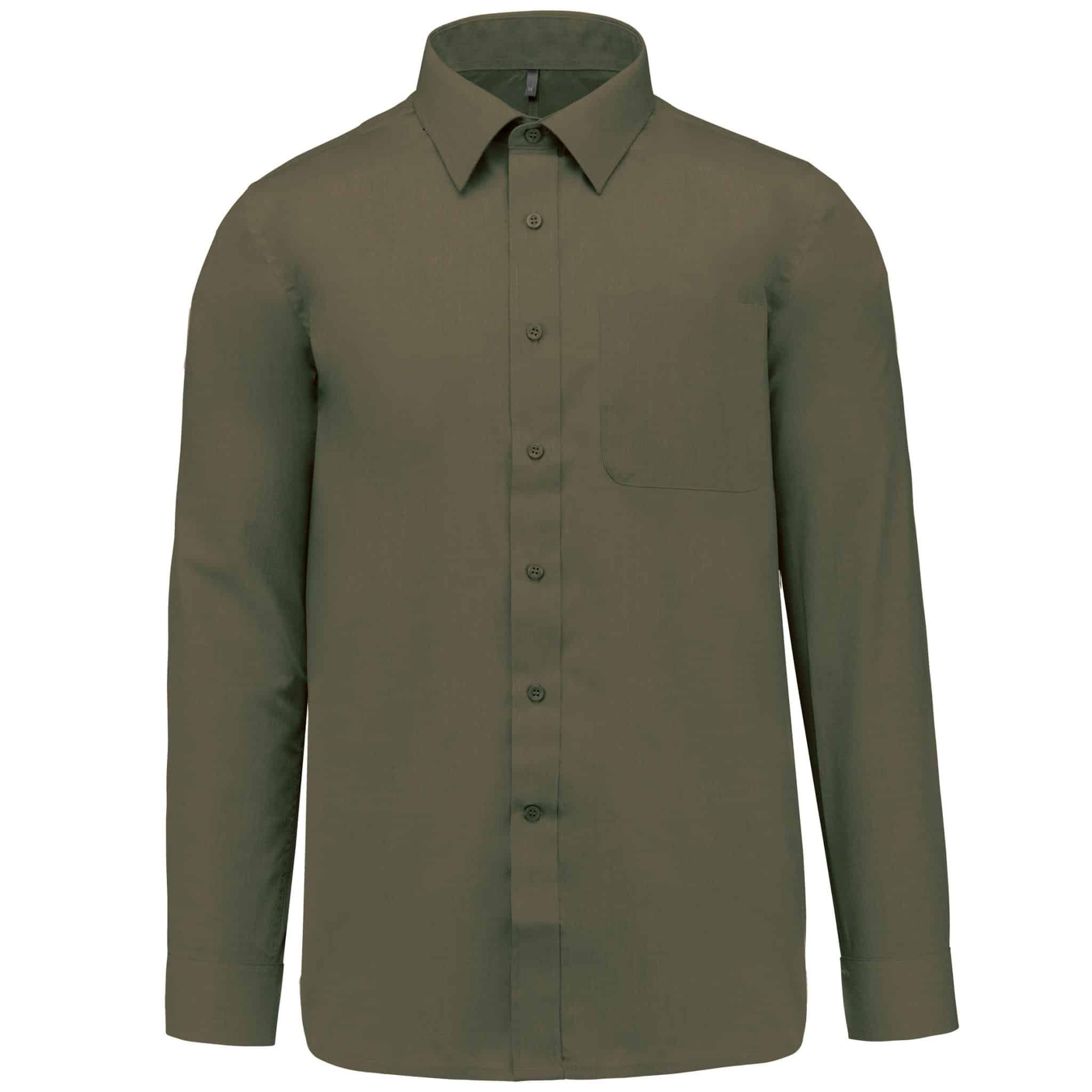 Miniature 24 pour Chemise popeline polycoton entretien facile homme