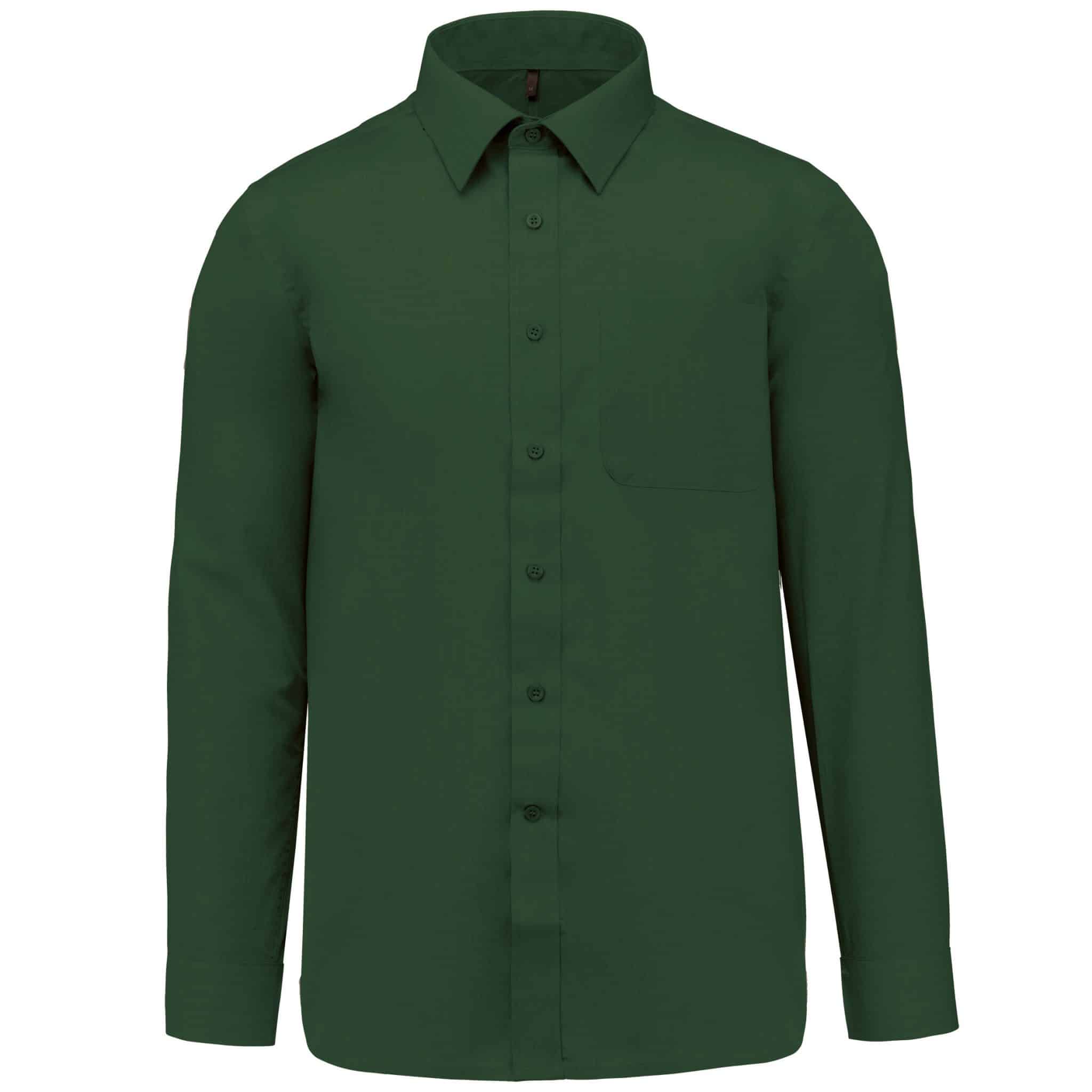 Miniature 21 pour Chemise popeline polycoton entretien facile homme