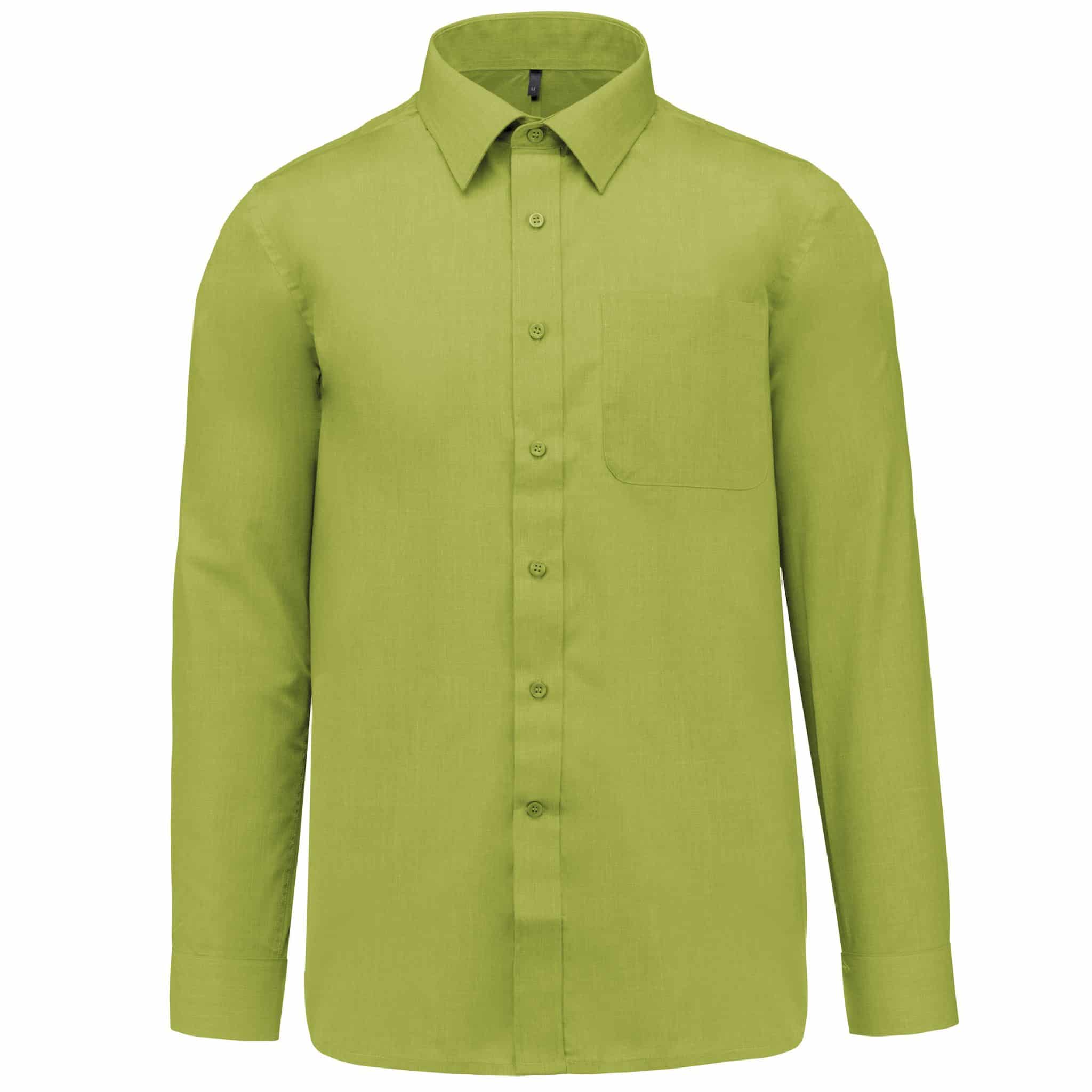 Miniature 17 pour Chemise popeline polycoton entretien facile homme