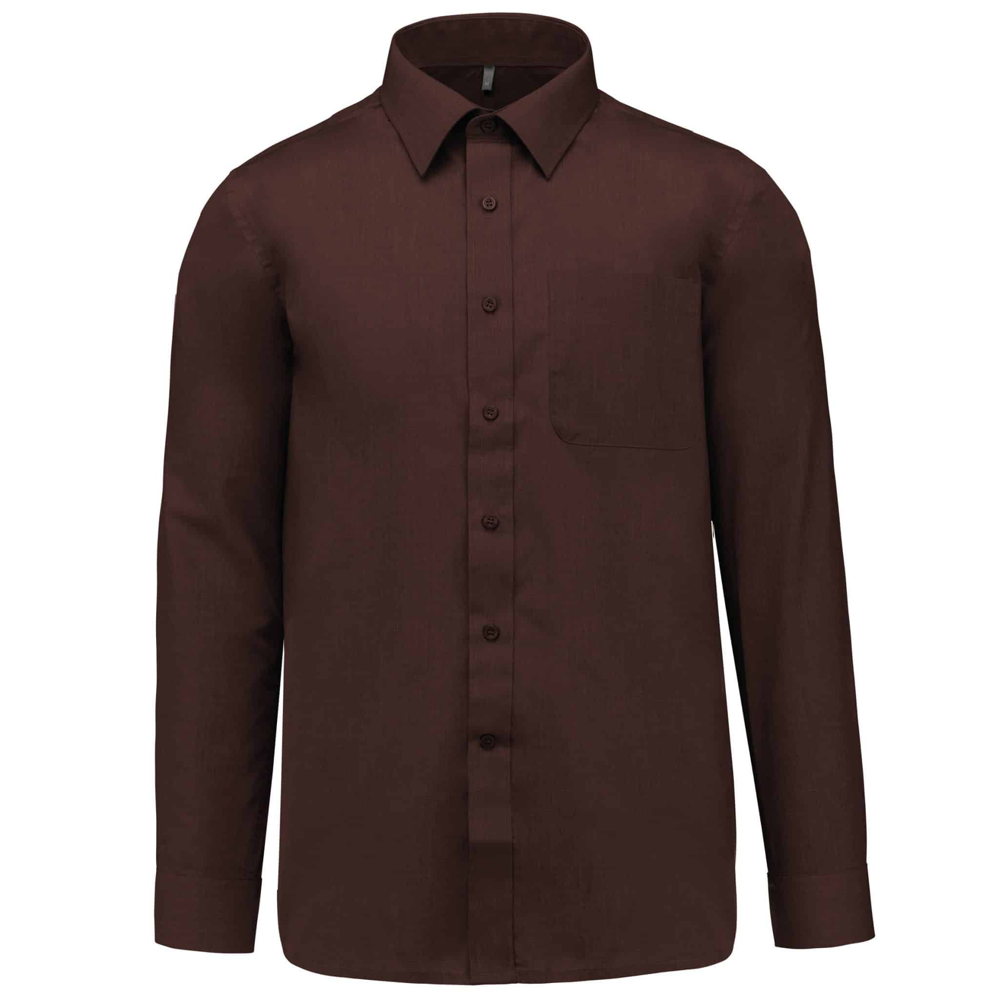 Miniature 16 pour Chemise popeline polycoton entretien facile homme