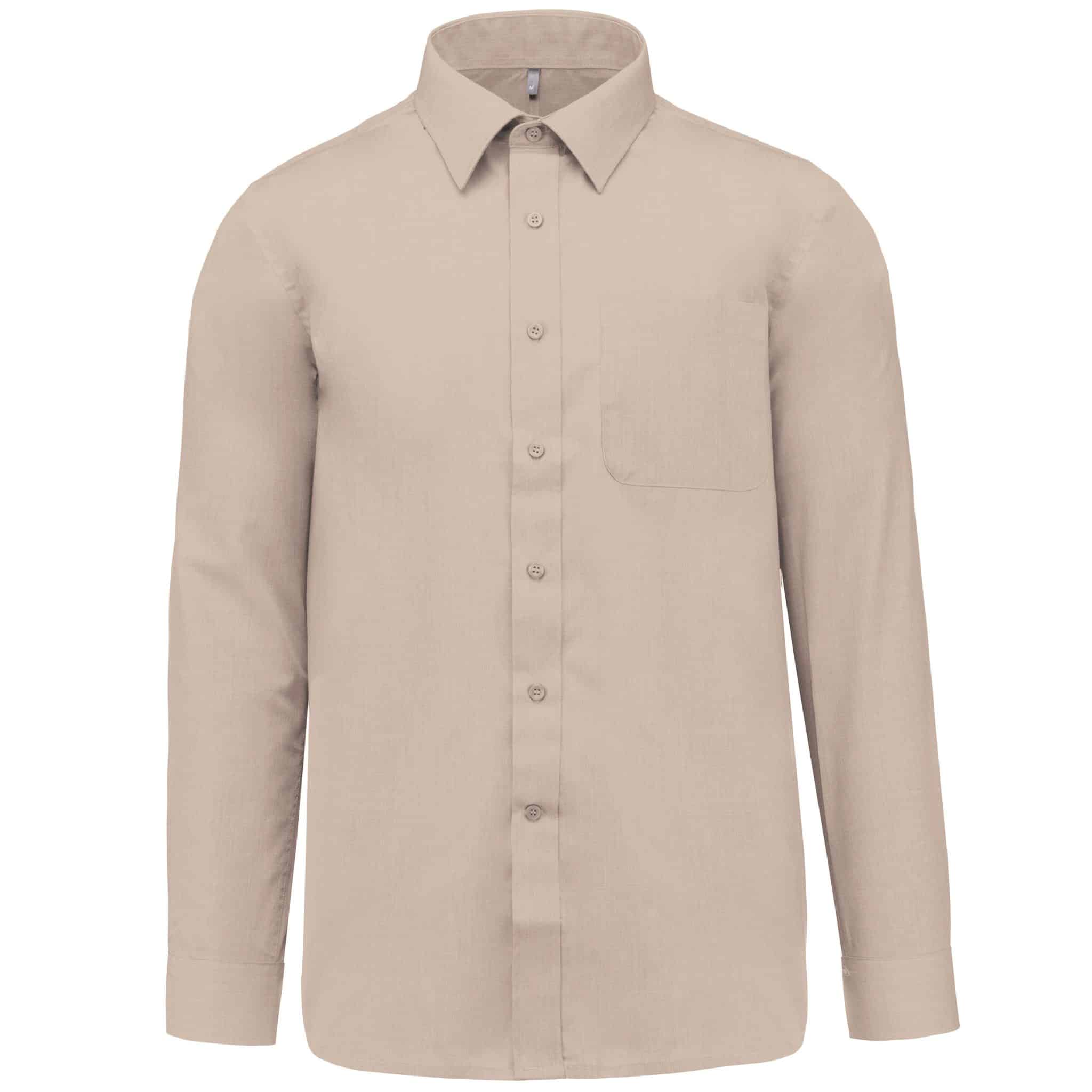 Miniature 11 pour Chemise popeline polycoton entretien facile homme