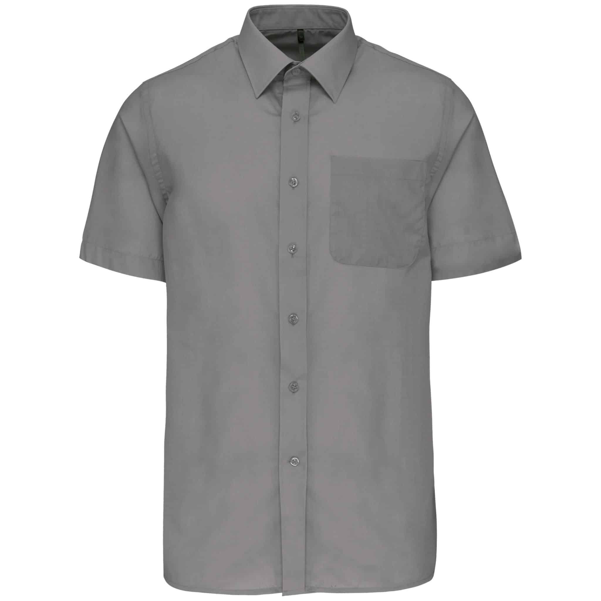 Miniature 32 pour Chemise popeline polycoton manches courtes entretien facile homme