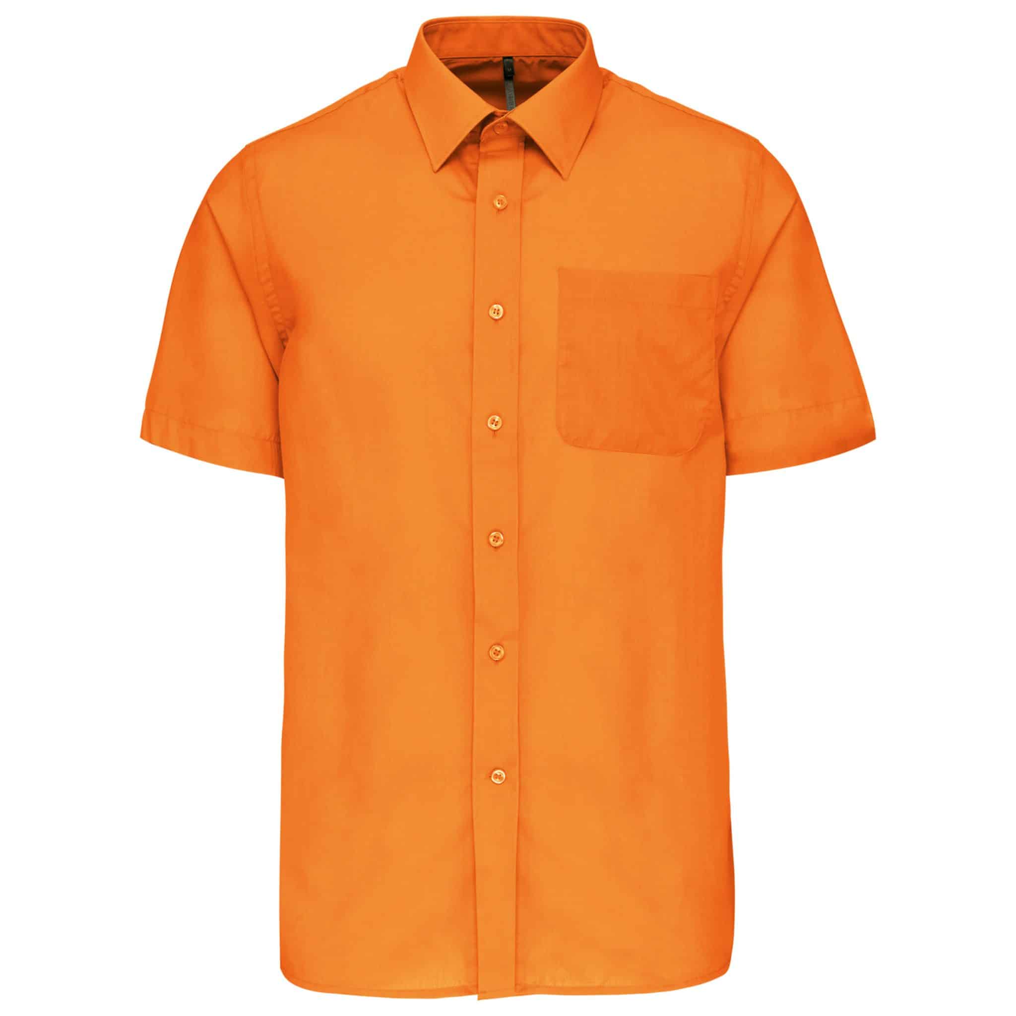 Miniature 27 pour Chemise popeline polycoton manches courtes entretien facile homme
