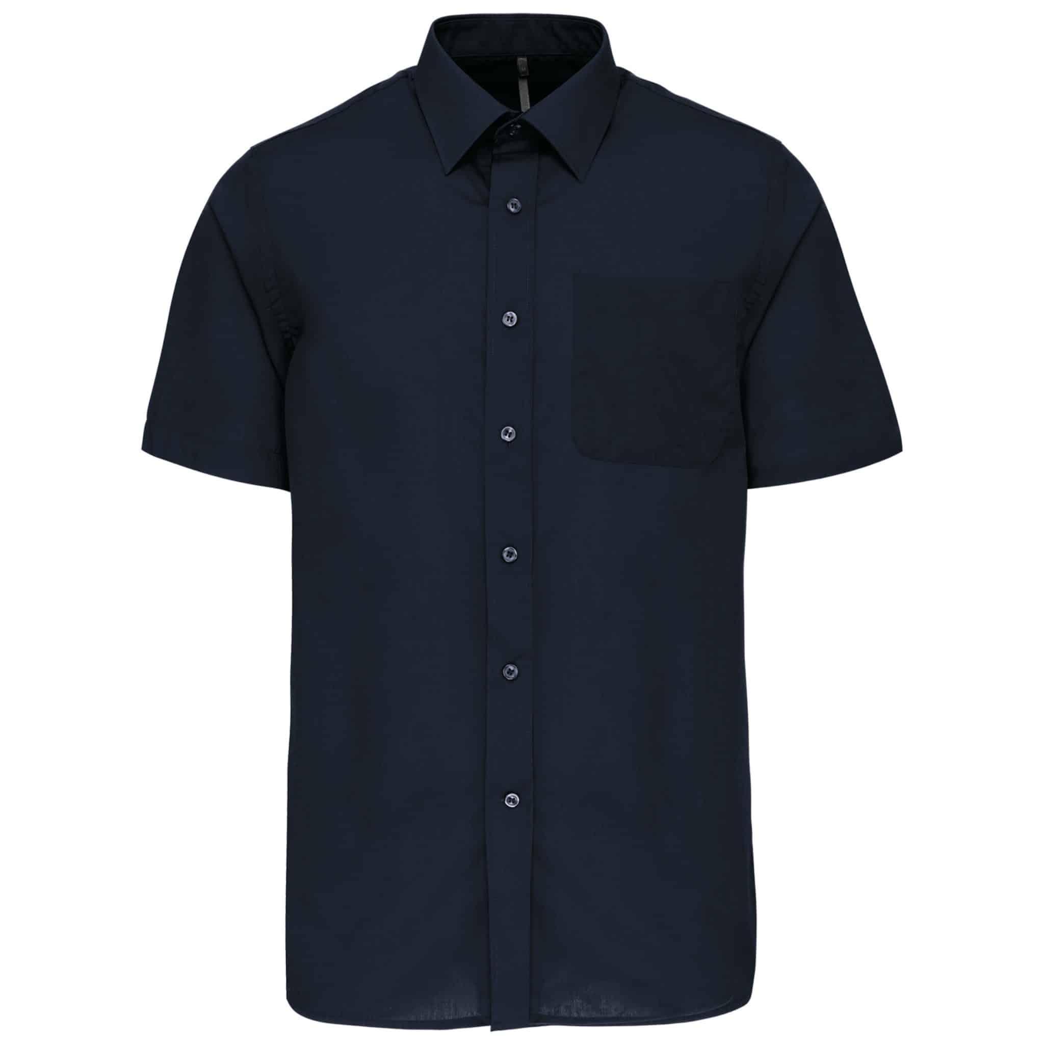 Miniature 26 pour Chemise popeline polycoton manches courtes entretien facile homme