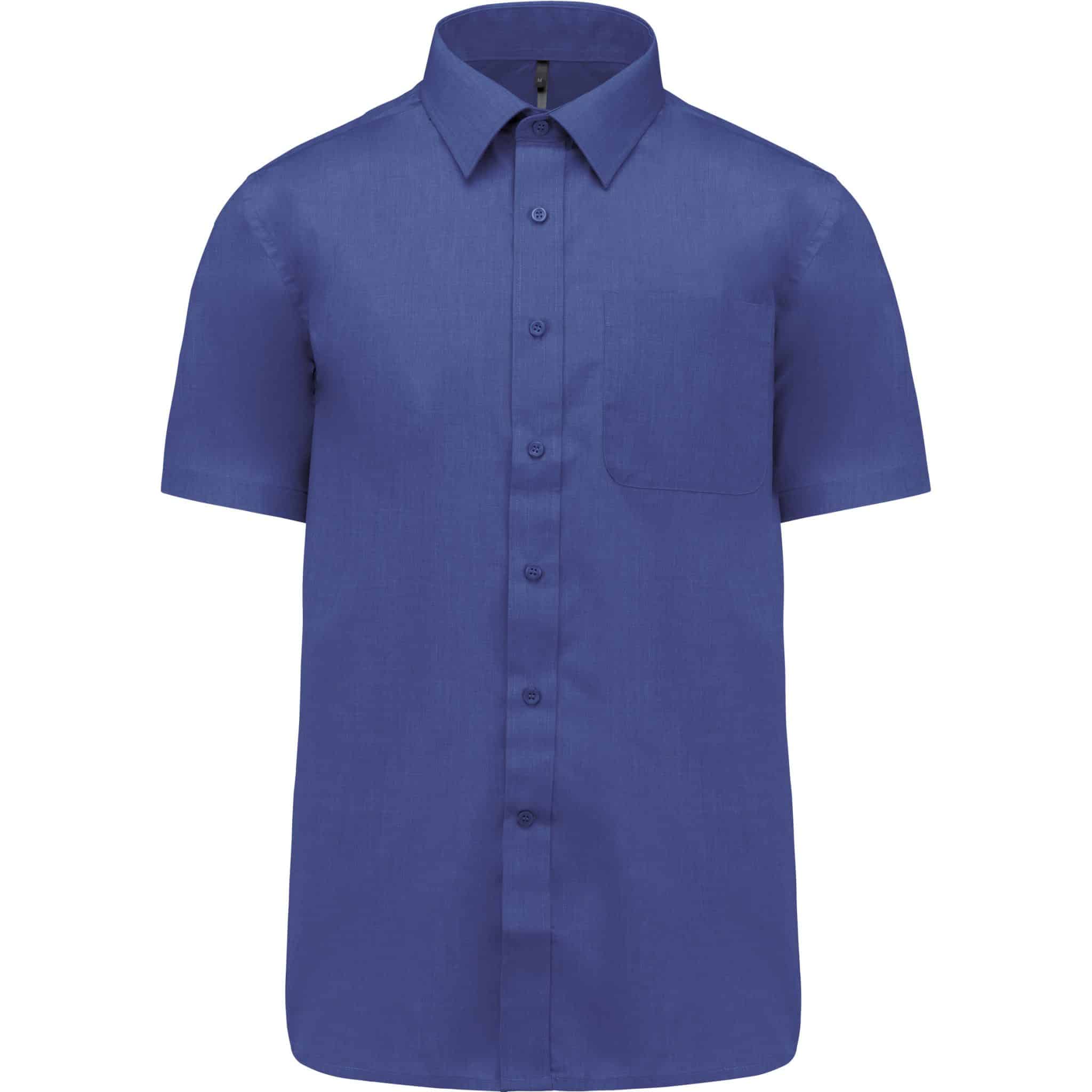 Miniature 18 pour Chemise popeline polycoton manches courtes entretien facile homme