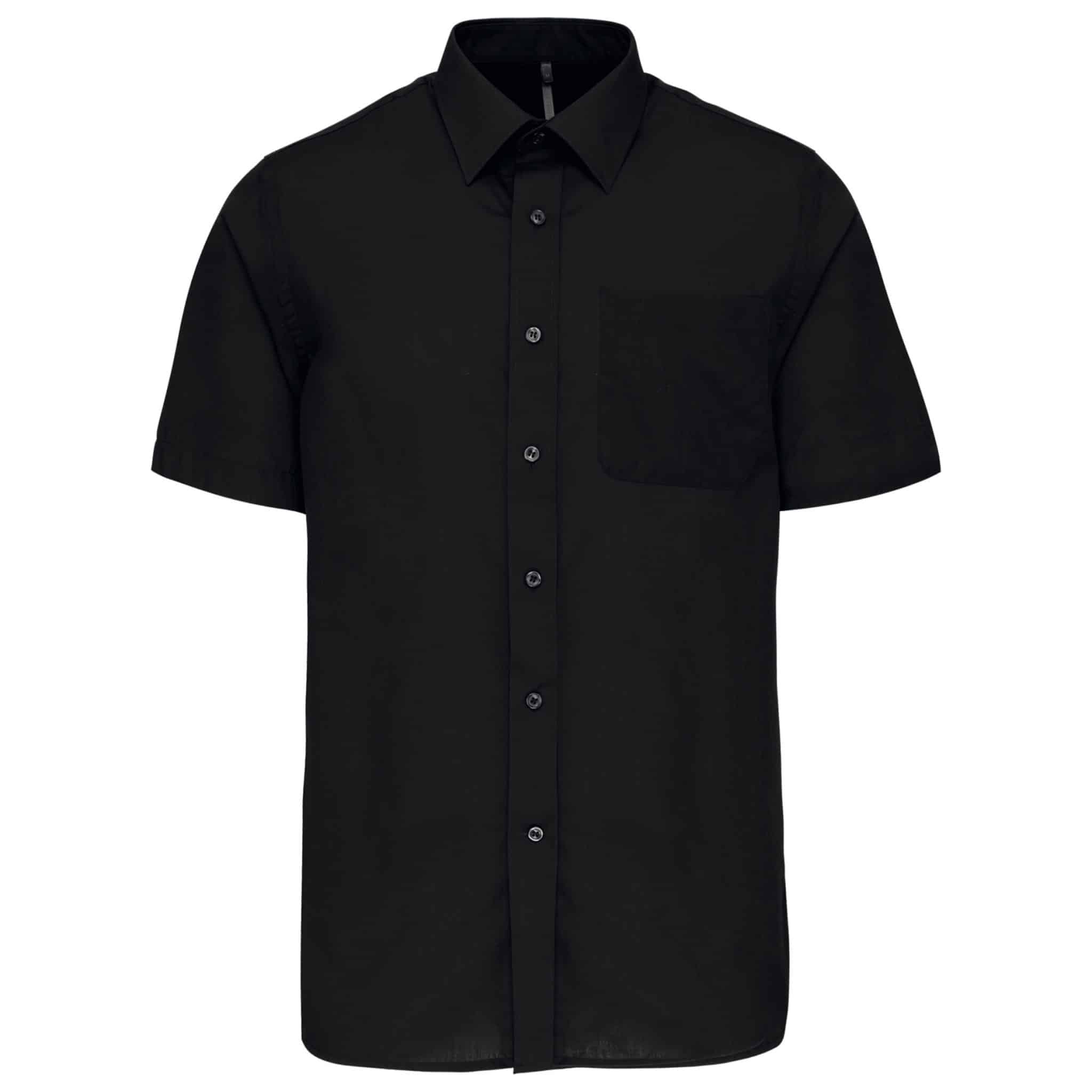 Miniature 12 pour Chemise popeline polycoton manches courtes entretien facile homme