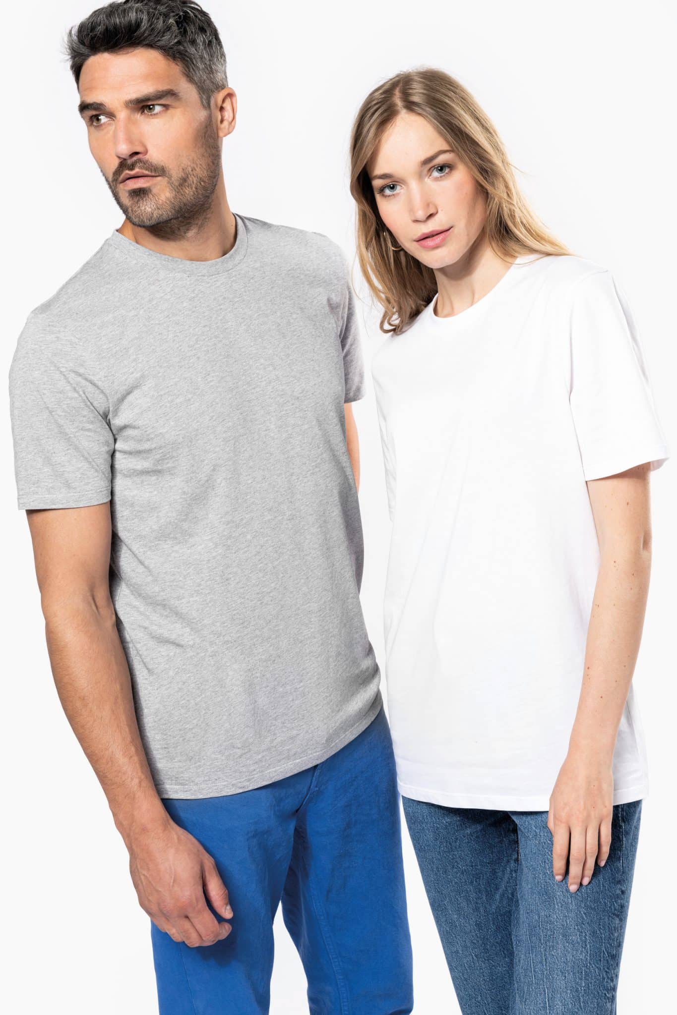 Miniature 1 pour T-shirt col rond manches courtes unisexe