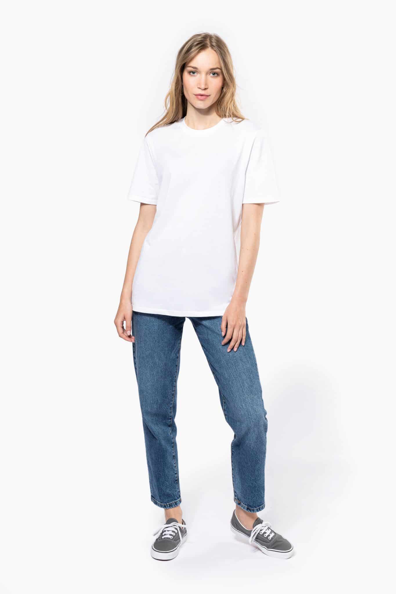 Miniature 6 pour T-shirt col rond manches courtes unisexe