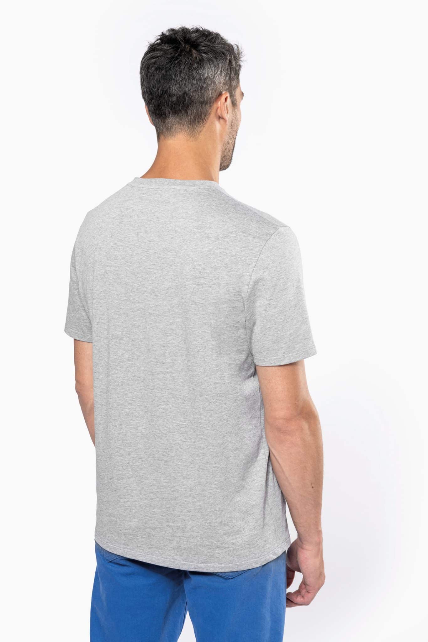 Miniature 3 pour T-shirt col rond manches courtes unisexe
