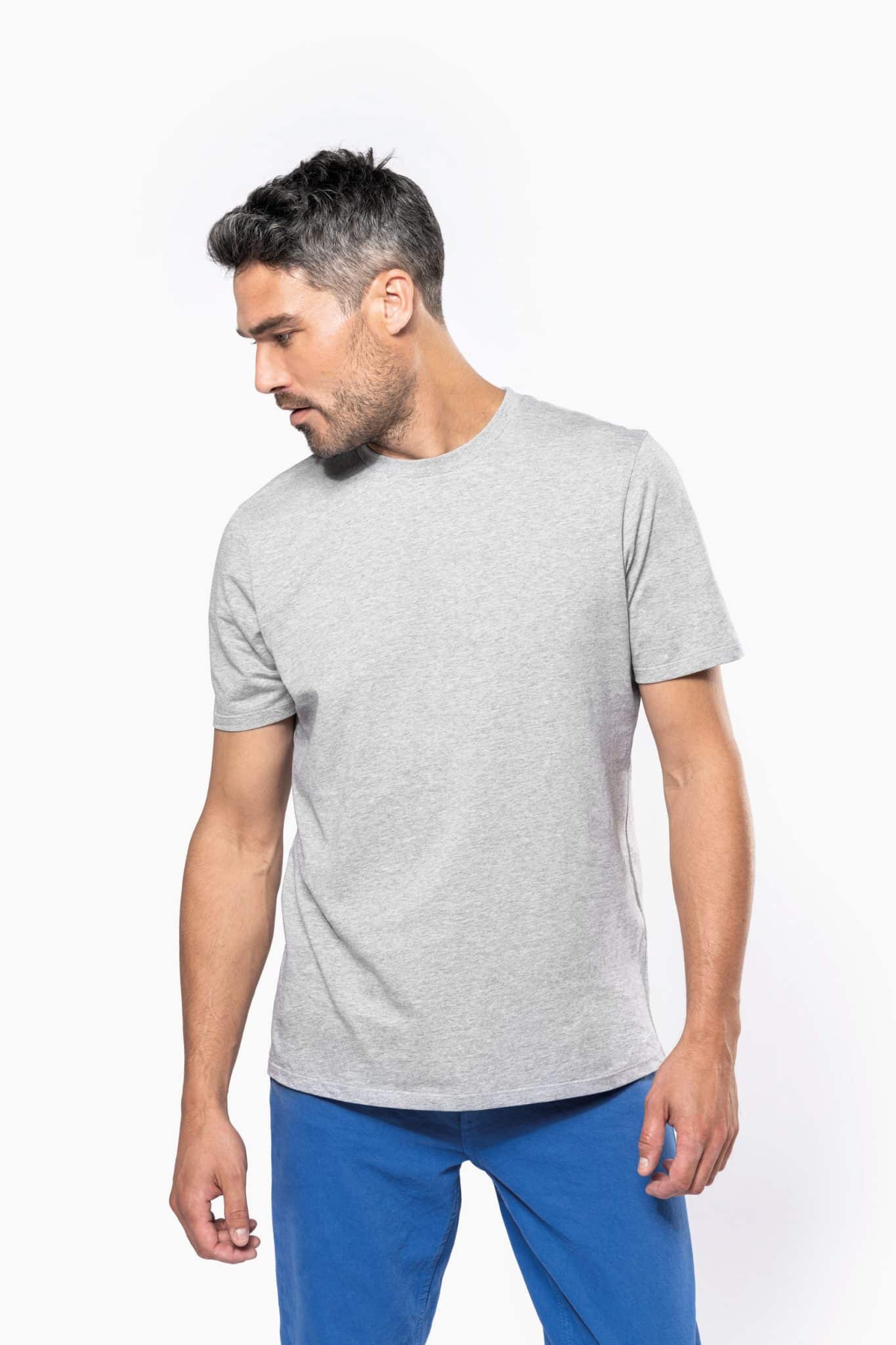 Miniature 2 pour T-shirt col rond manches courtes unisexe